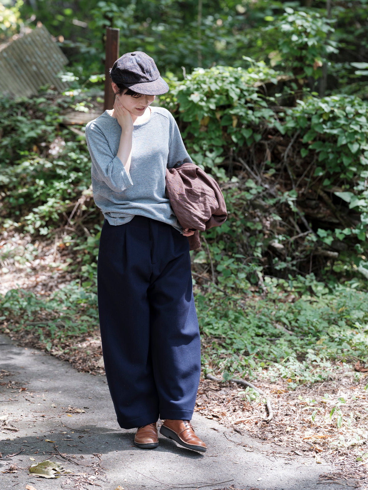 tamaki niime/NI CAP cotton