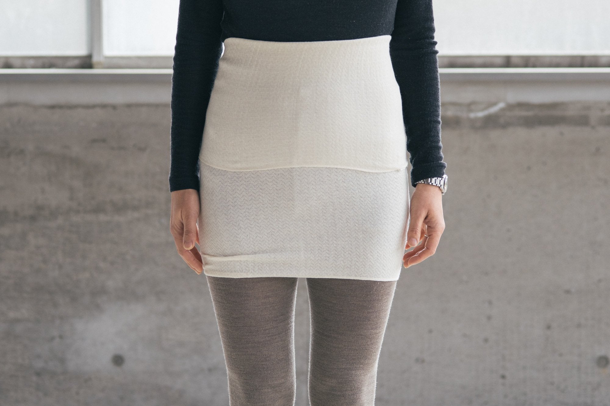 シルクふぁみりぃ/シルクとコットンの腹巻き