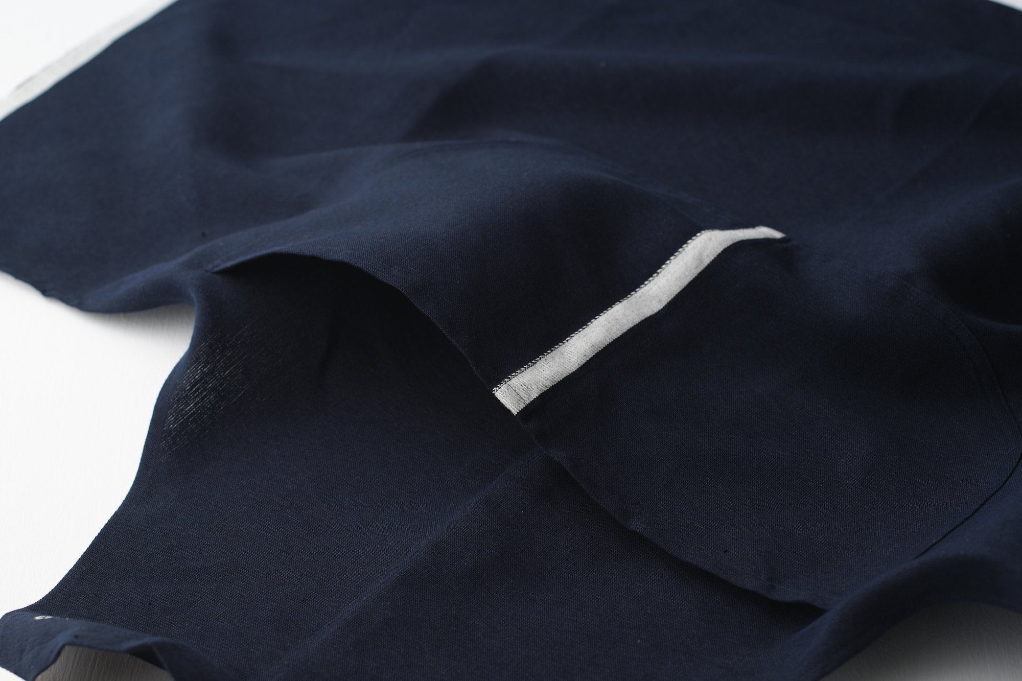 ALDIN/インディゴフルエプロン