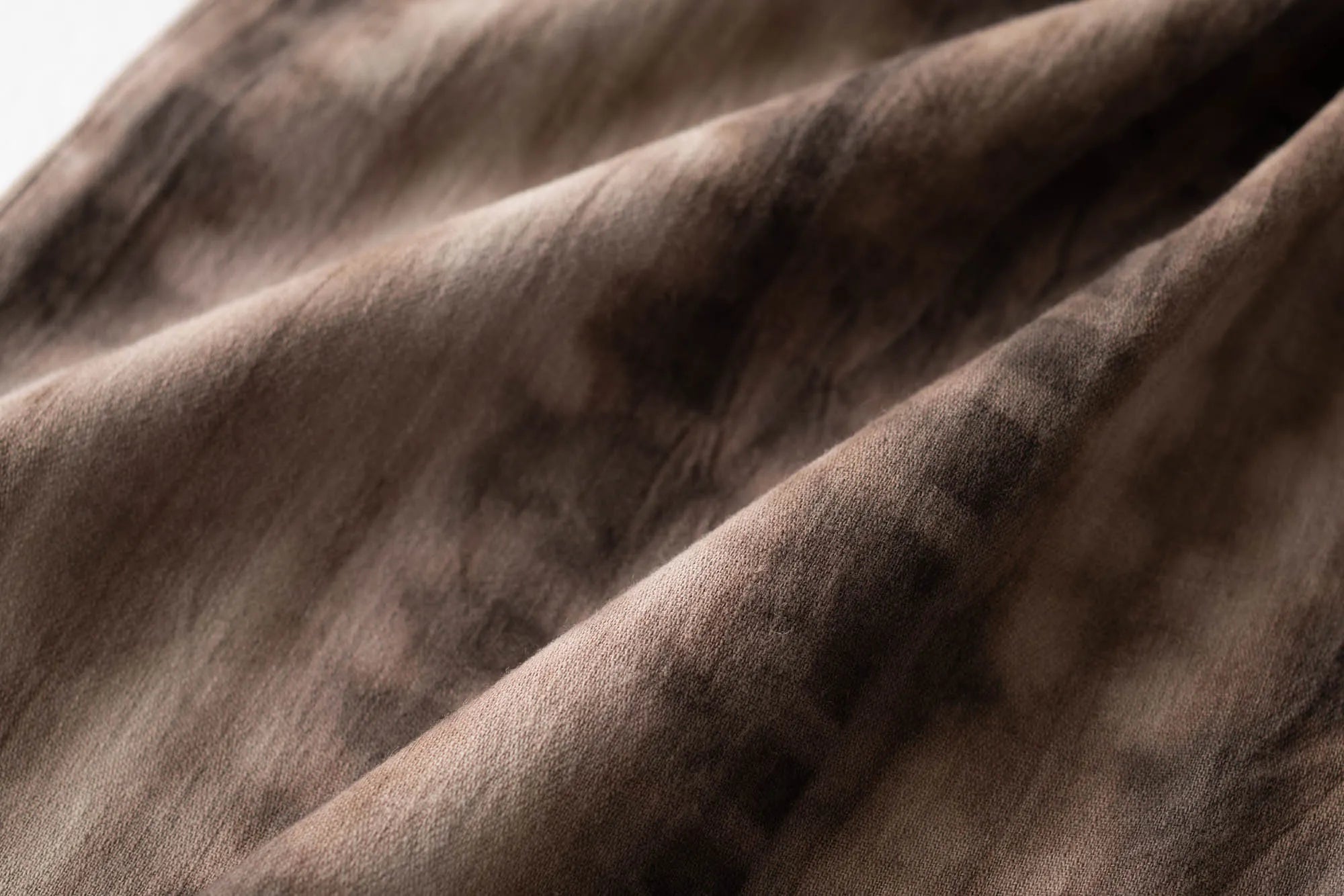 うなぎの寝床/産地コラボもんぺ/原絹織物/泥絞り