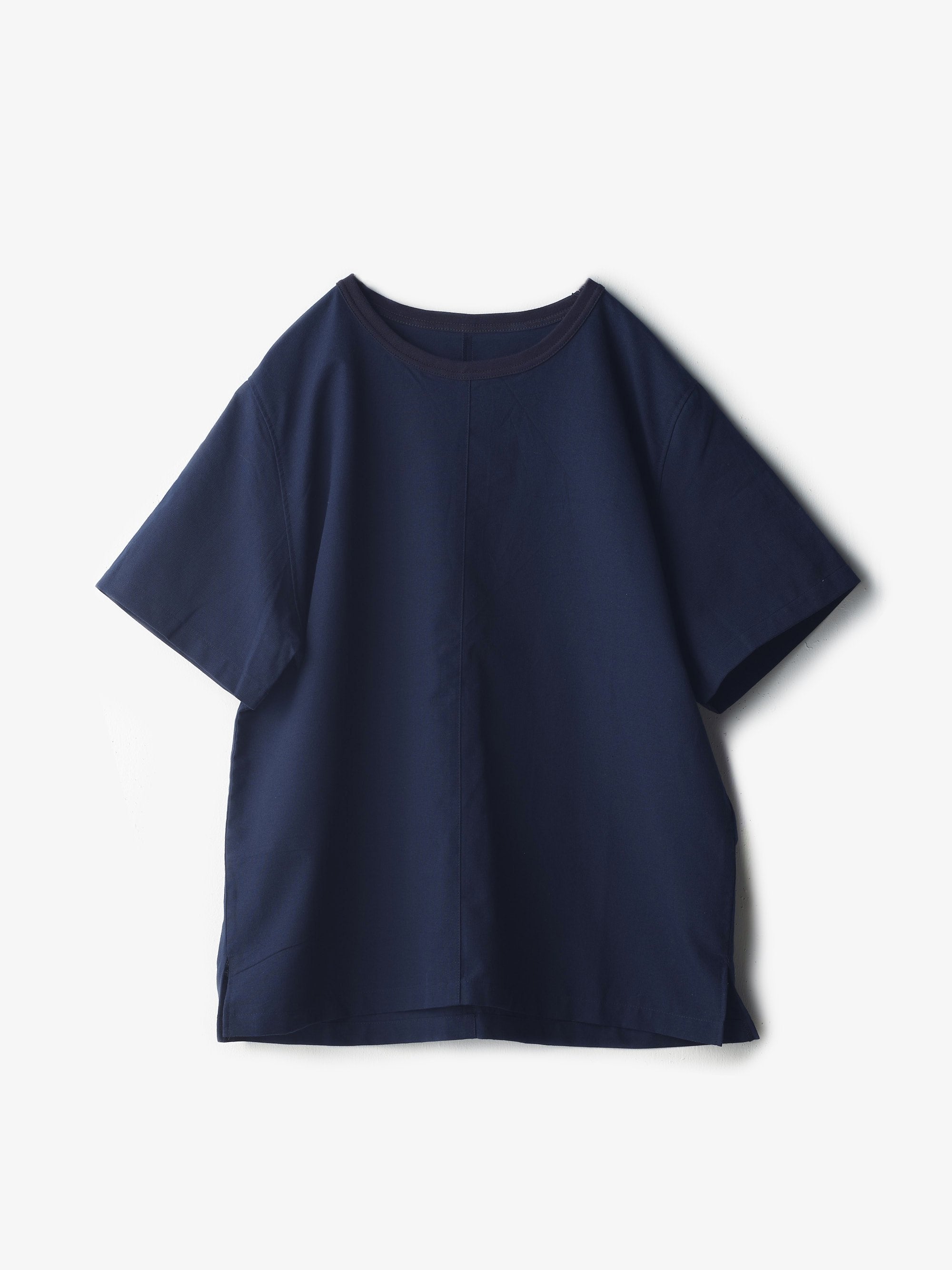 うなぎの寝床/久留米絣/Tシャツ/無地 ちぢみ