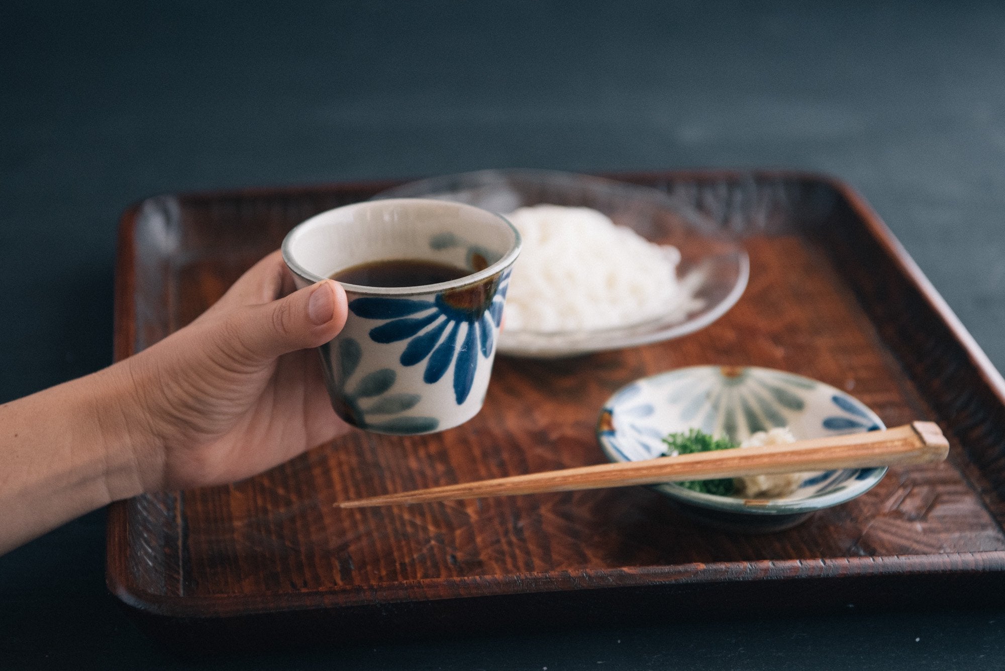 育陶園/蕎麦猪口/やちむん