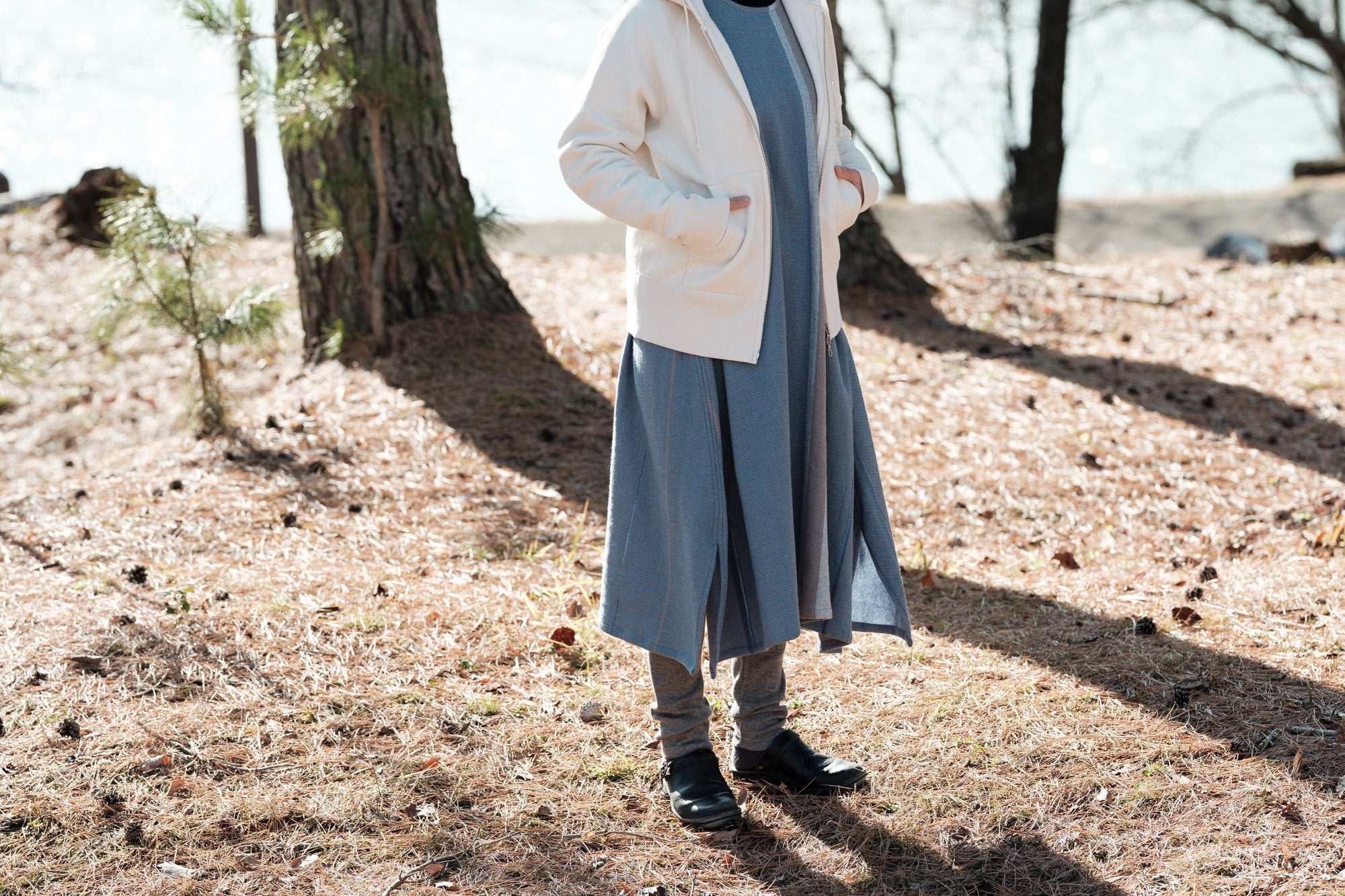 tamaki niime/fuwa-T long/wool