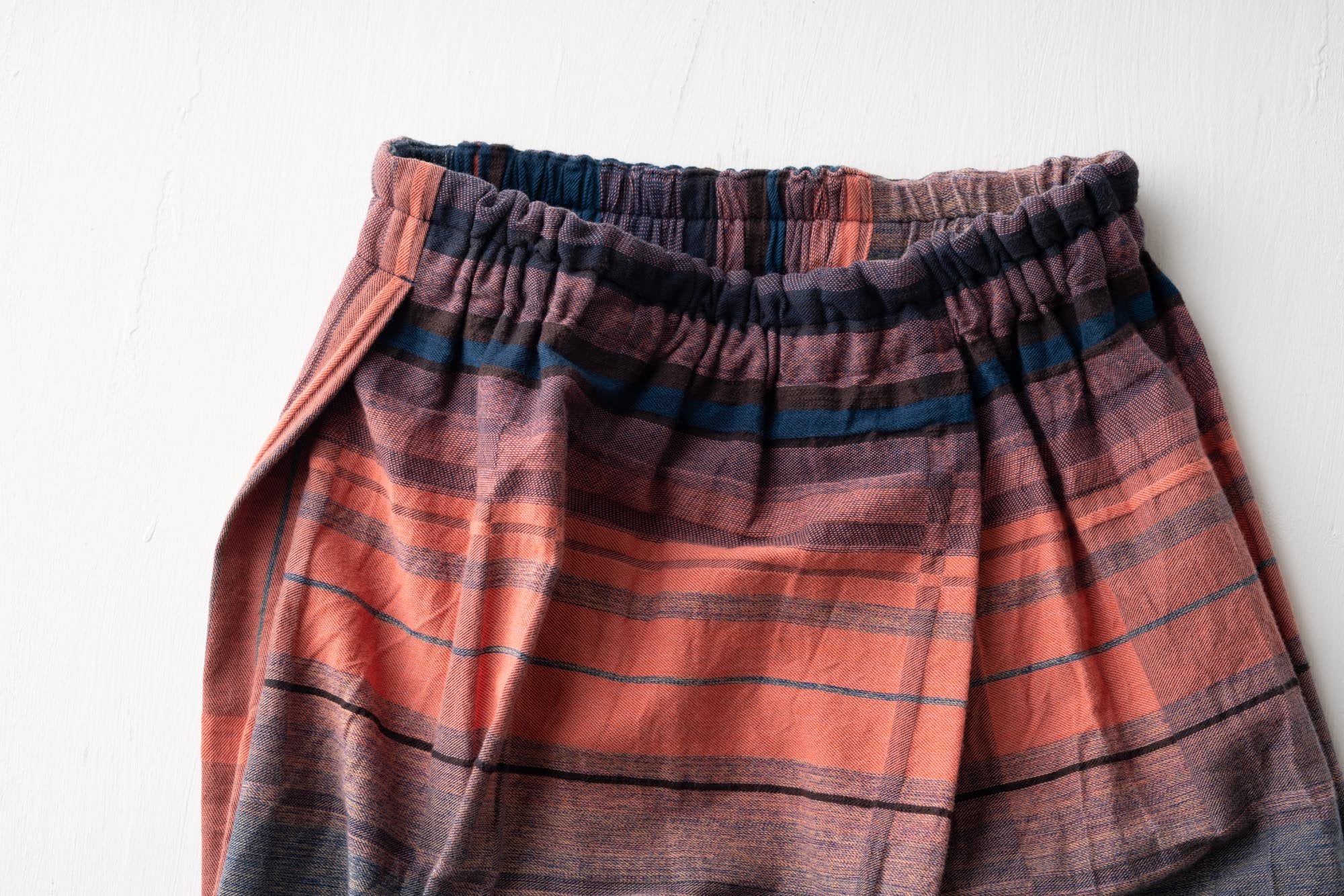 tamaki niime/powan skirt short/cotton