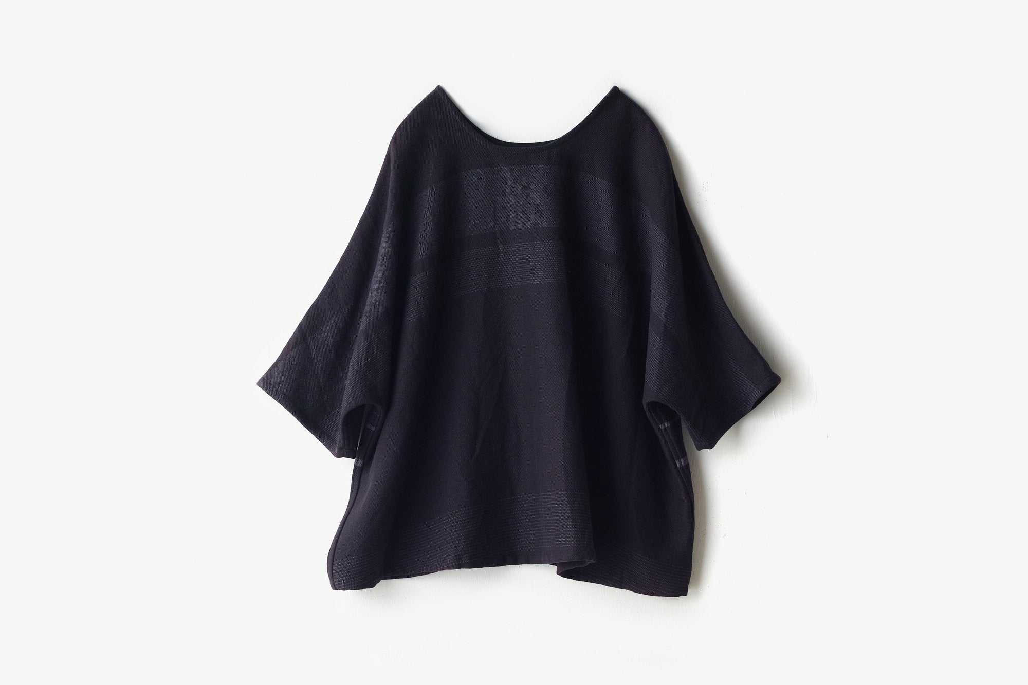 tamaki niime/fuwa-T half sleeves/wool