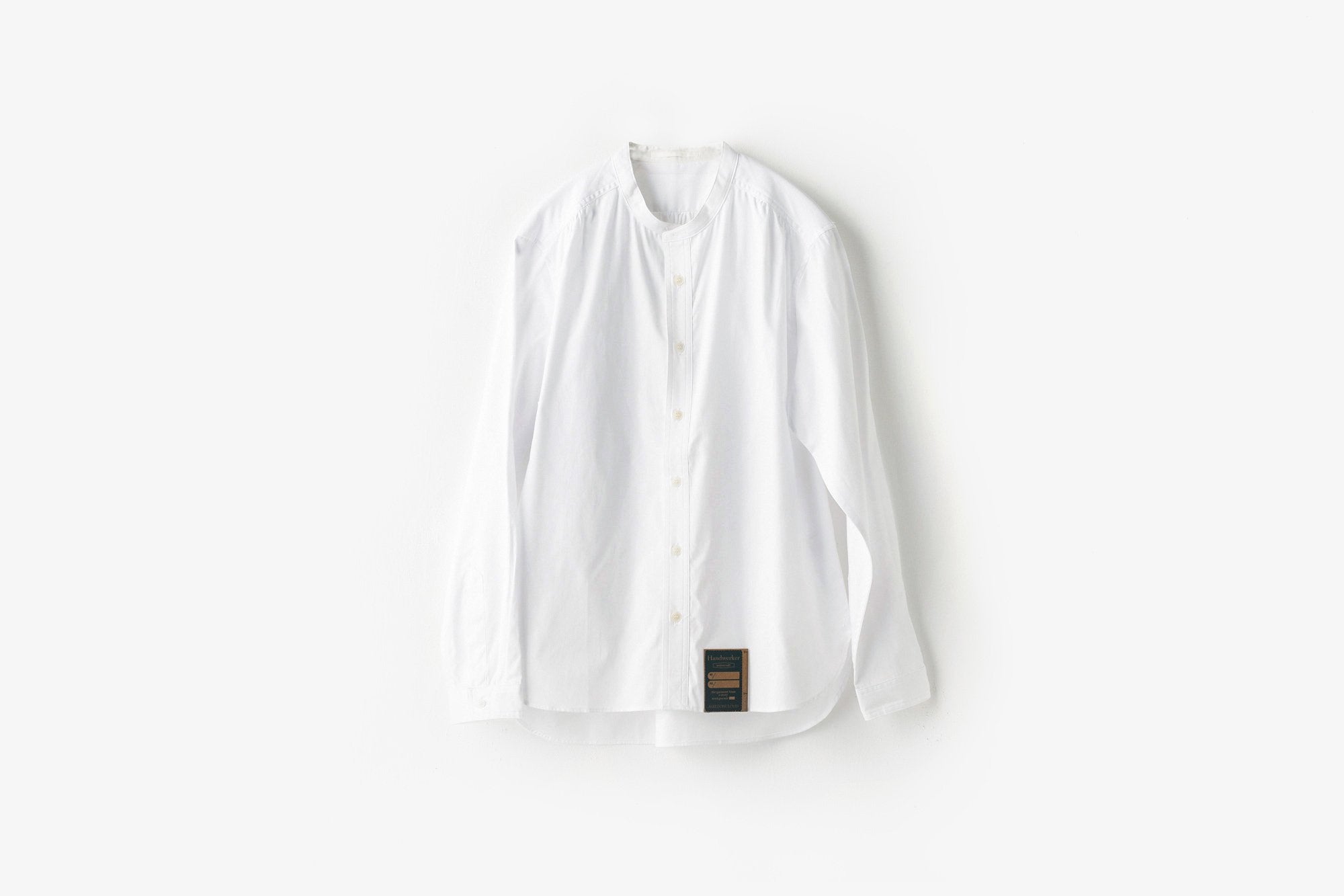 ASEEDONCLOUD/HW collarless shirt/cotton