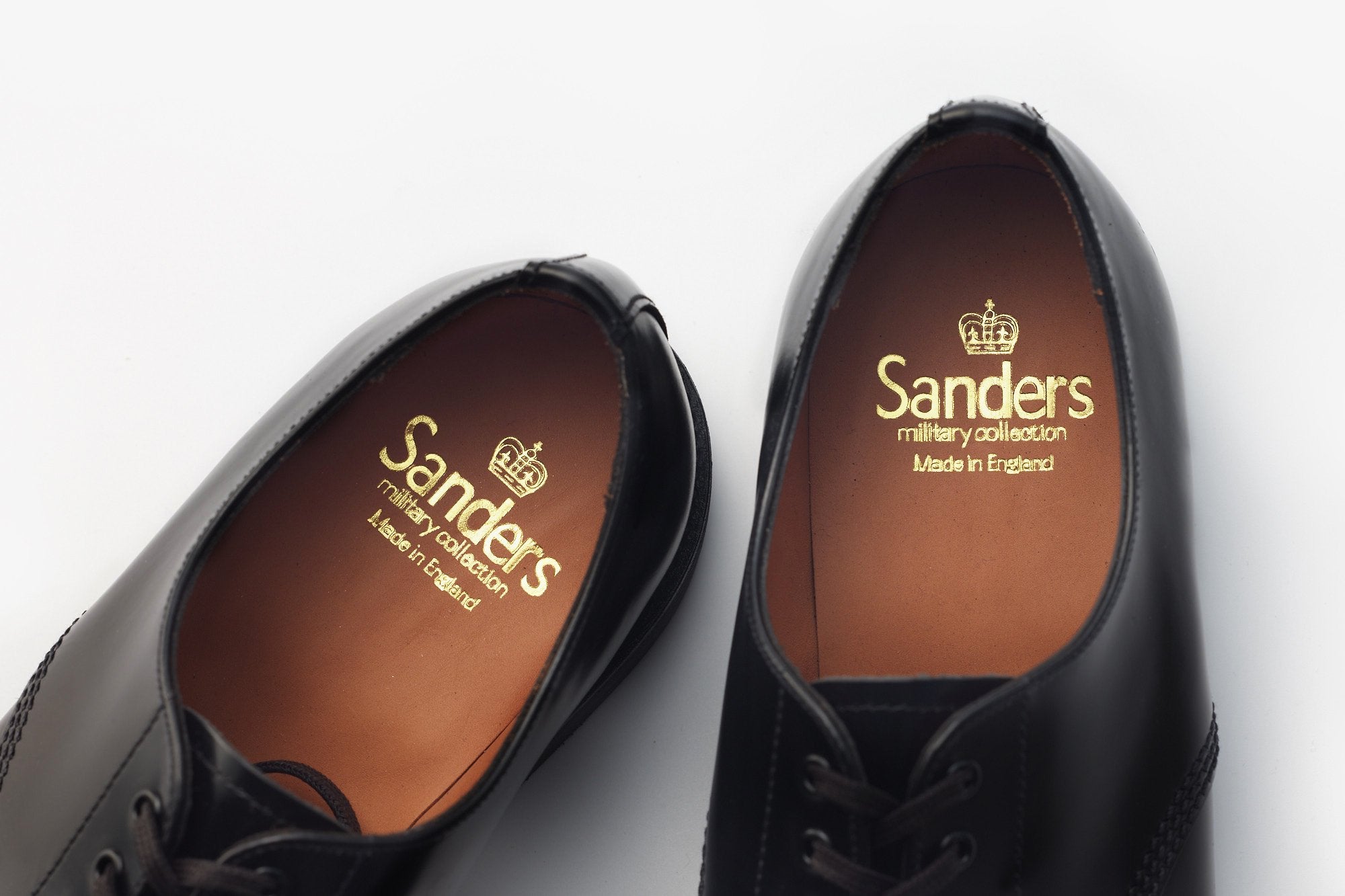 Sanders/1128 Military Derby Shoe/25-27cm