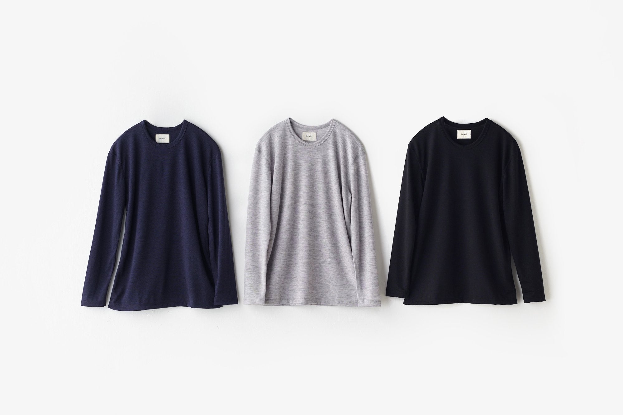 Inswirl/CREW NECK WOOL/LONG SLEEVE