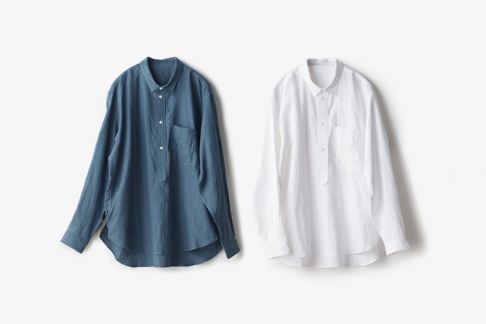 ASEEDONCLOUD/HW pull-on shirt/リネン