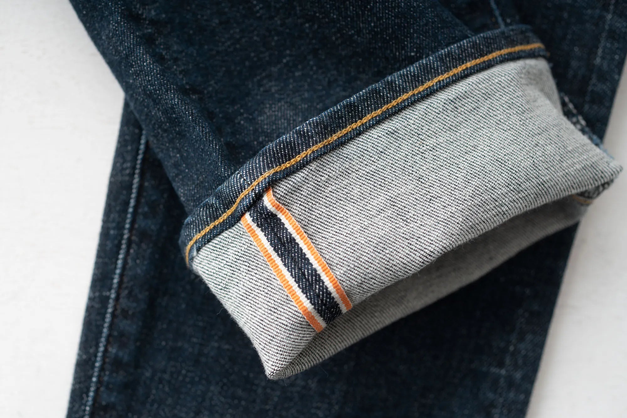 美品 ALL YOURS ハイキックジーンズ セルビッチ ストレッチ 濃紺 30 ハイキックジーンズ 26インチ|ALL YOURS