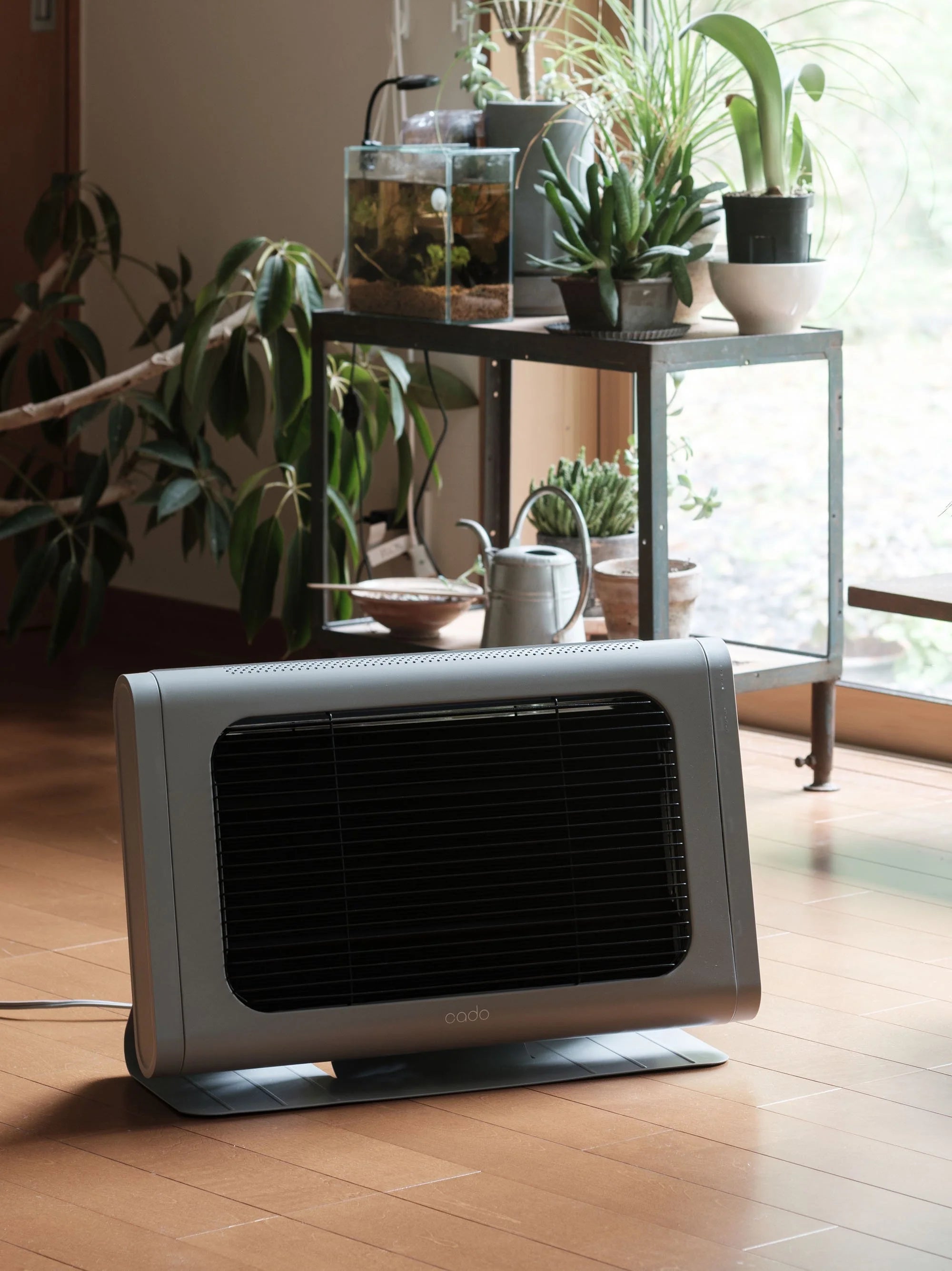 cado 電気ヒーター グレー 美品 ヒーター SOL 002|cado カドー