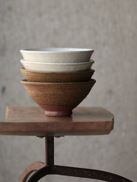 粉引めし碗｜辰巳窯