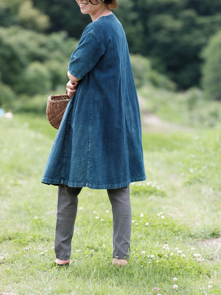 ワンピース organiczooBlueberryGinghamTribeSkirt2-3y オードリールックエアリーワンピース・長袖｜JENNE(ジェンヌ)公式通販