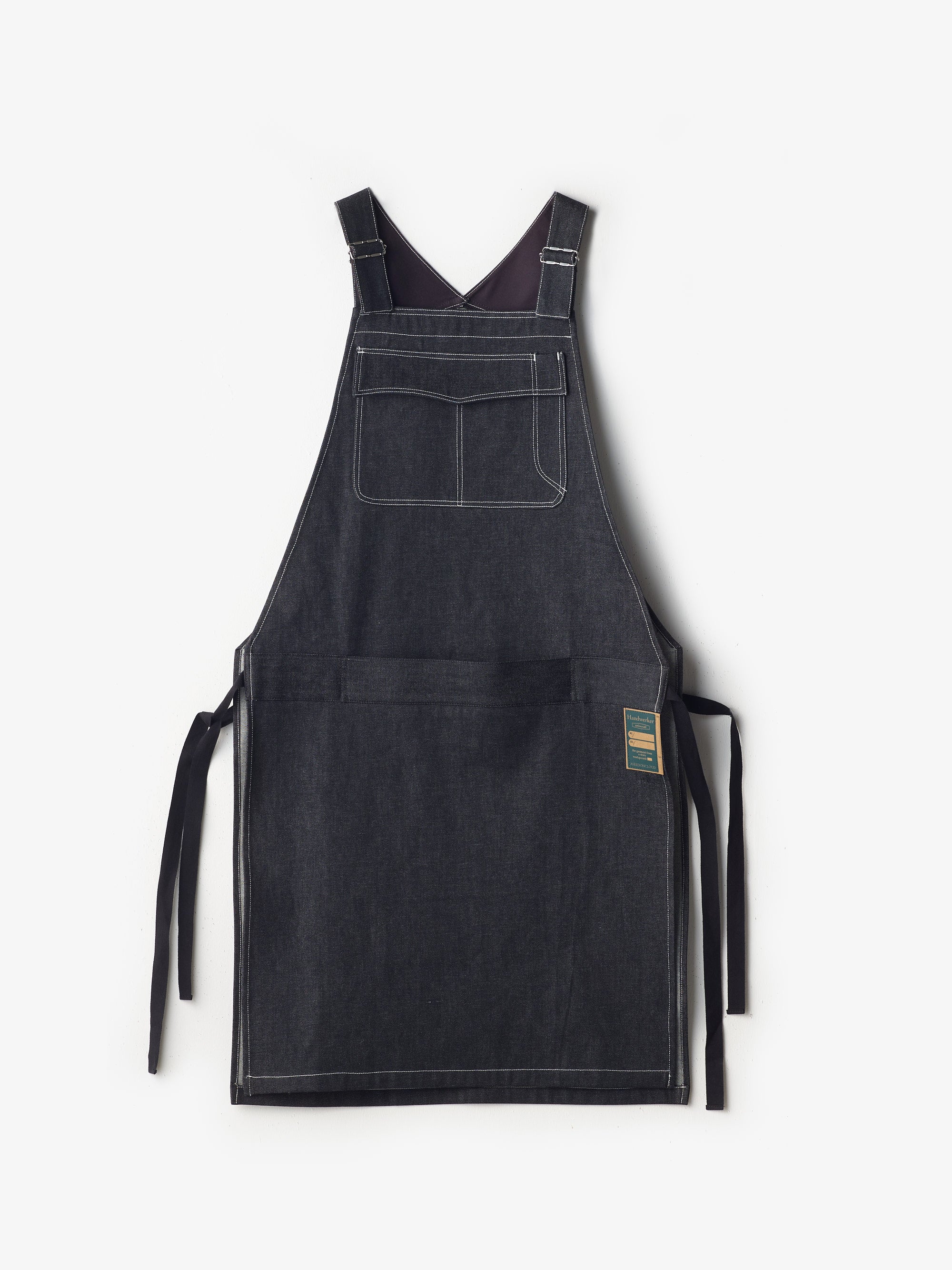 ASEEDONCLOUD/HW apron/Black Denim