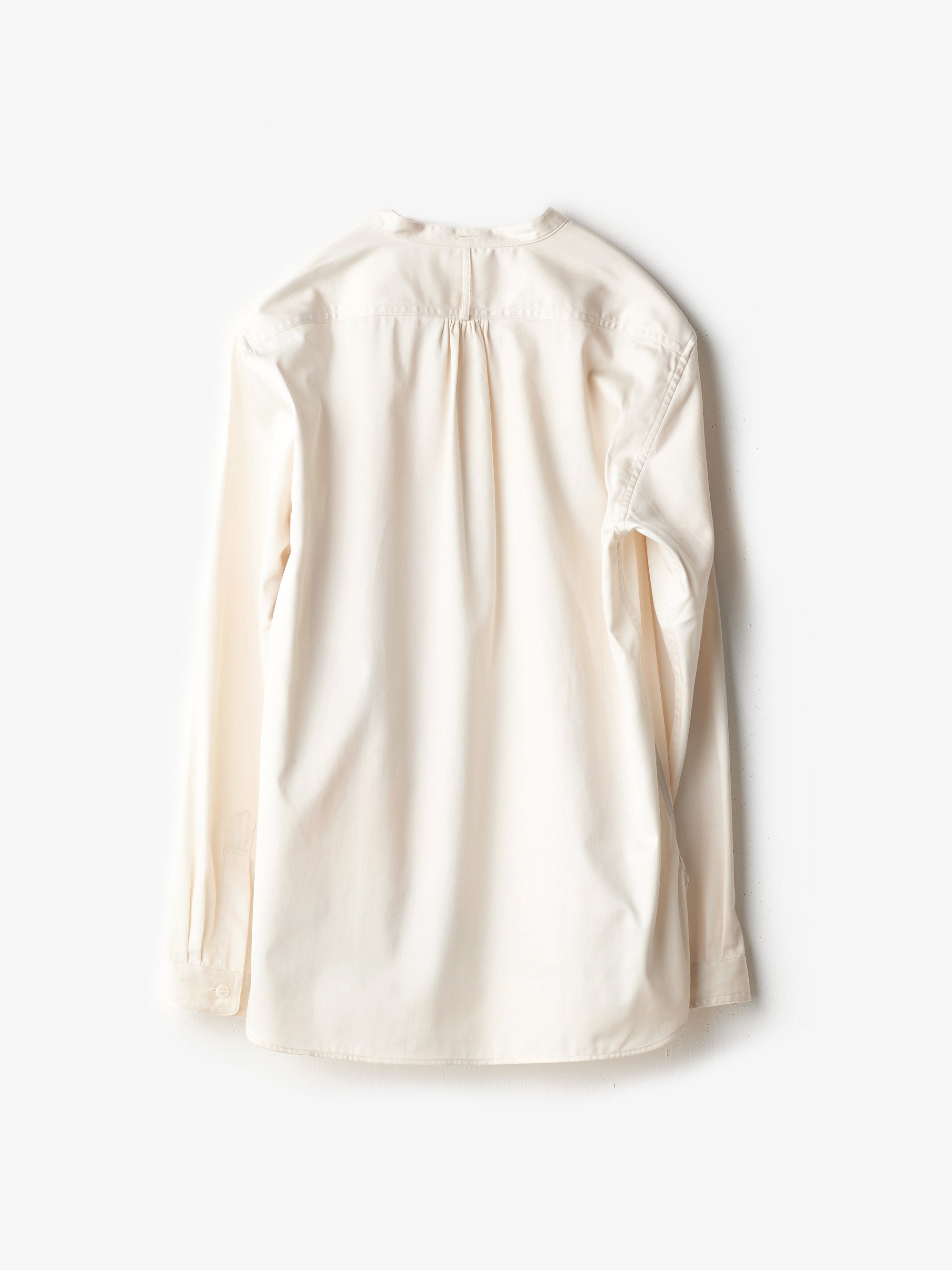 ASEEDONCLOUD/HW collarless shirt/Organic cotton