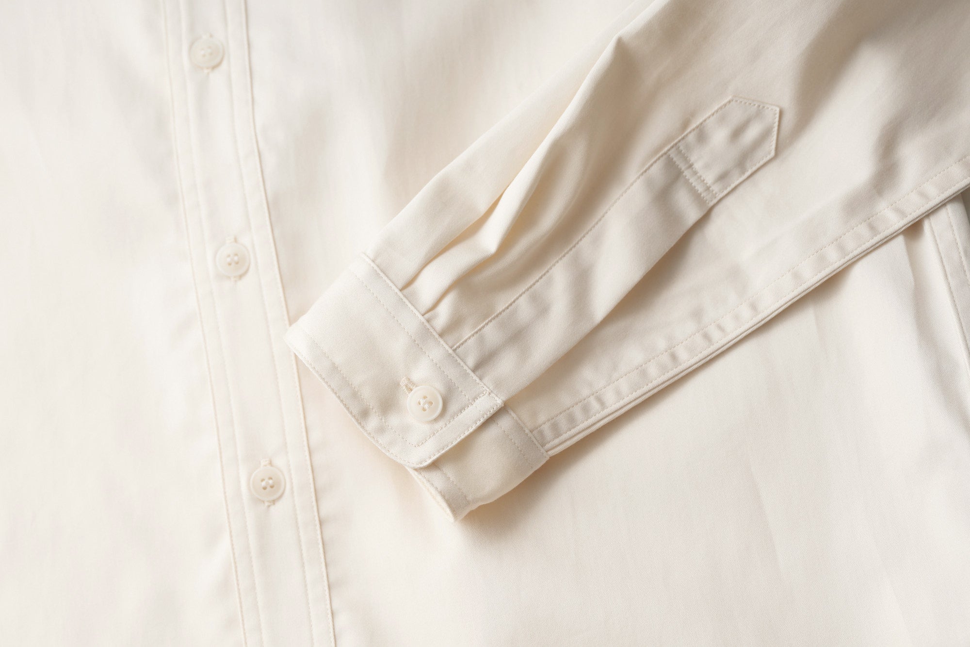 ASEEDONCLOUD/HW collarless shirt/Organic cotton