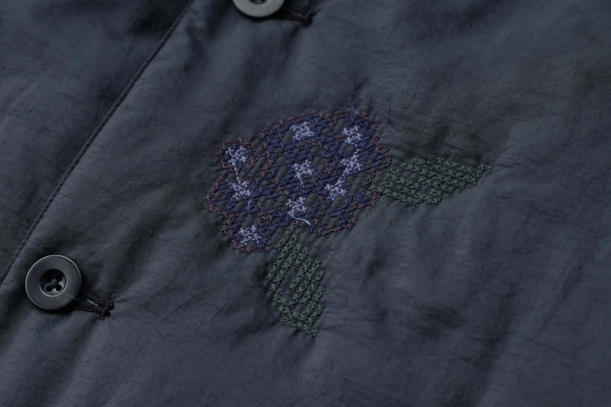 ASEEDONCLOUD/Laboratory coat/Sankayo embroidery quilt