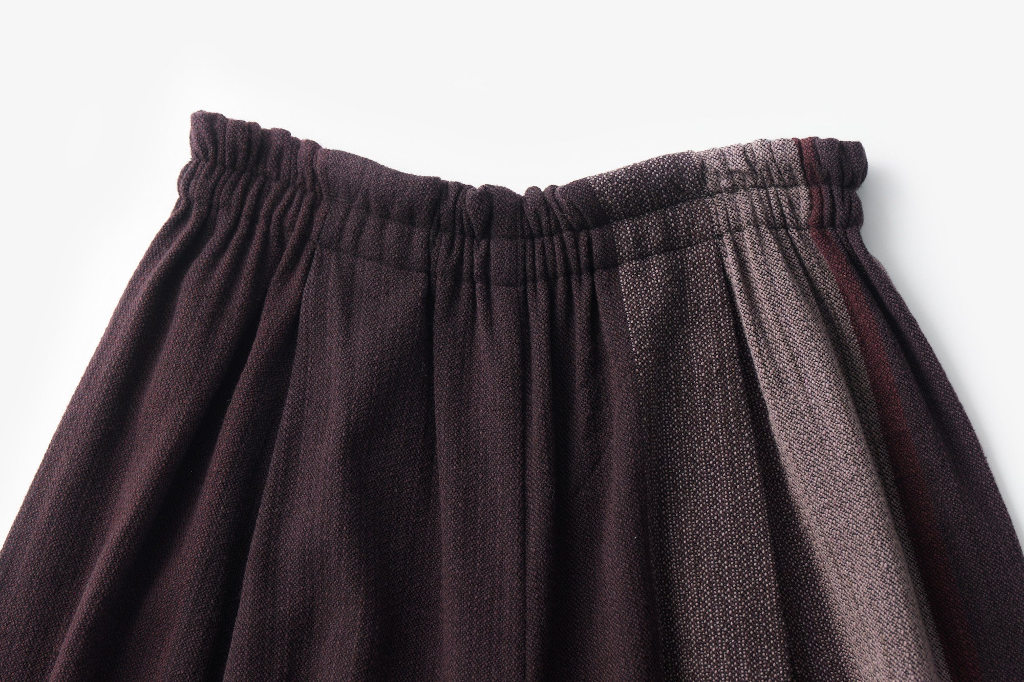 tamaki niime/wide pants long/wool