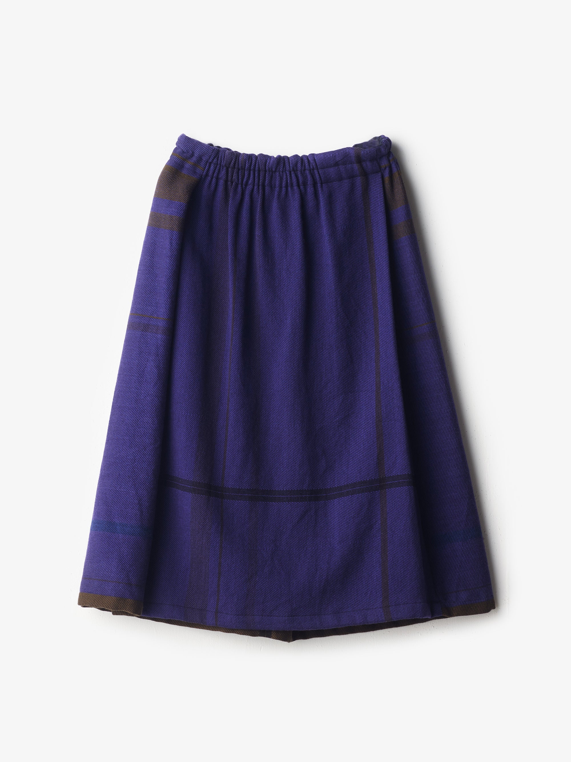 tamaki niime/powan skirt short/wool