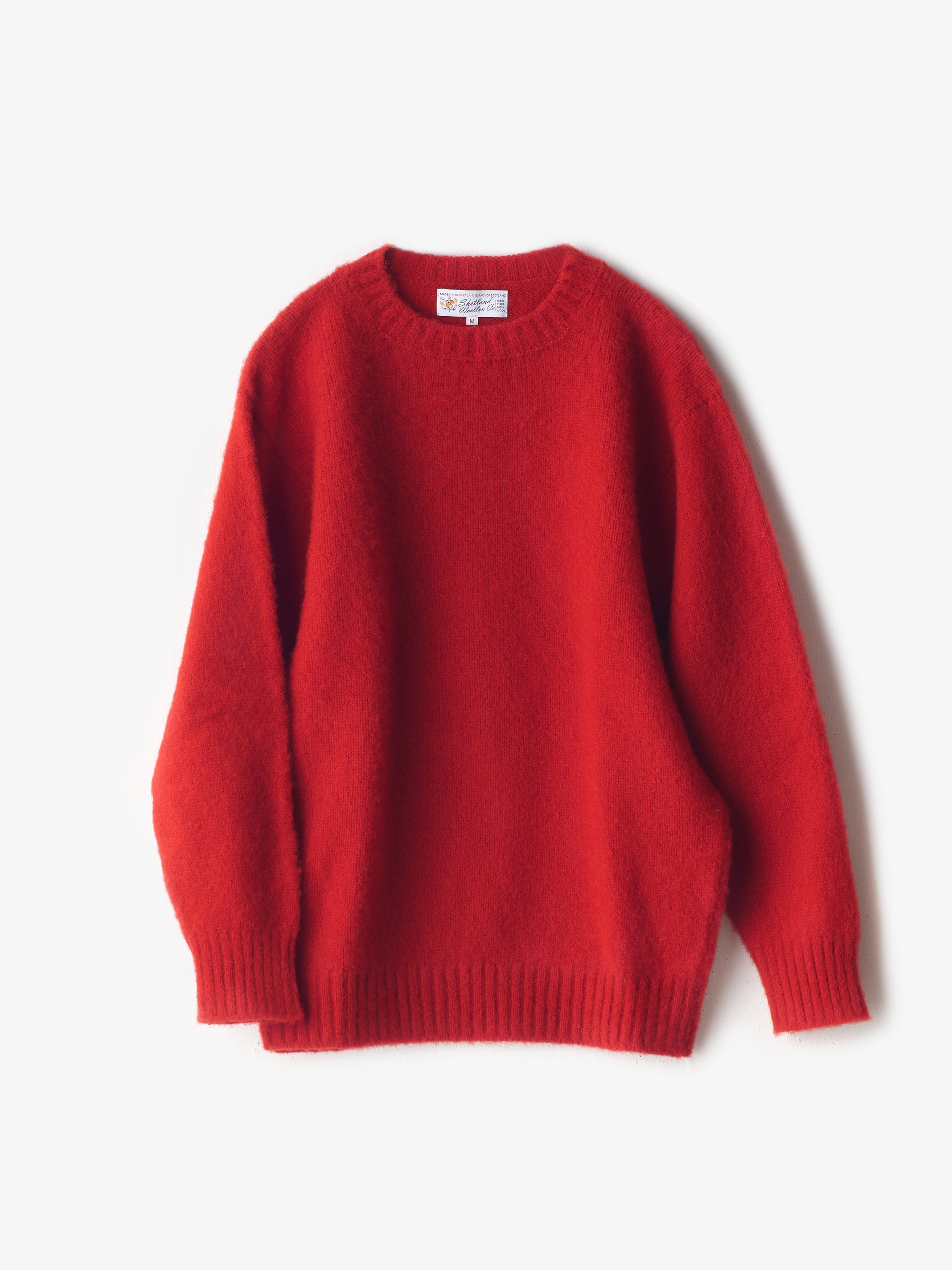 Shetland Woollen Co/クルーネック