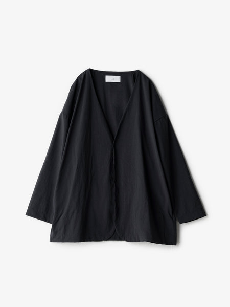 ナイロン ラウンドカーディガン｜MUYA