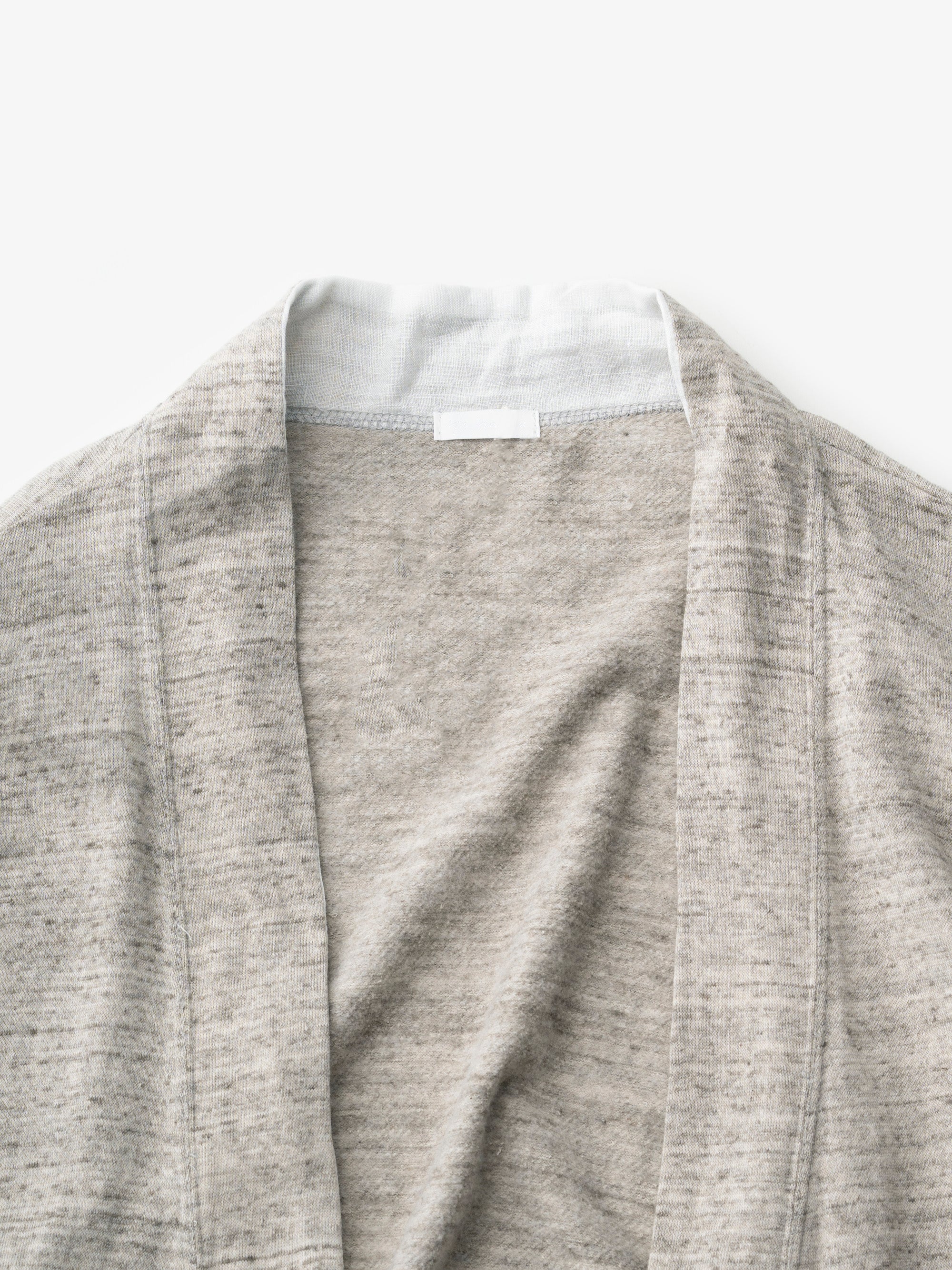 緑綿ガーゼ微起毛 ロングカーディガン｜yohaku（余白）