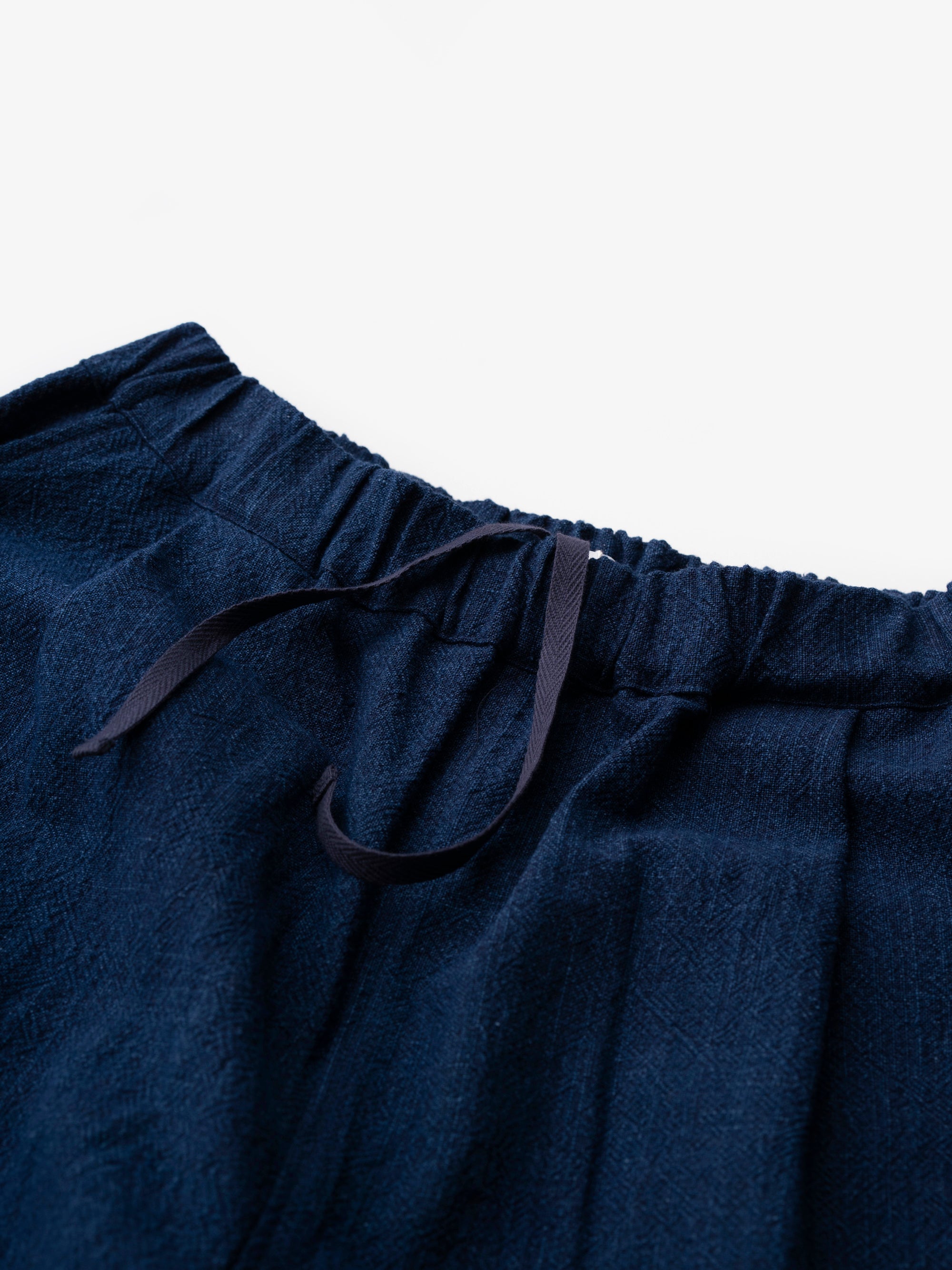 備後節織 厚地 テーパードパンツ｜yohaku