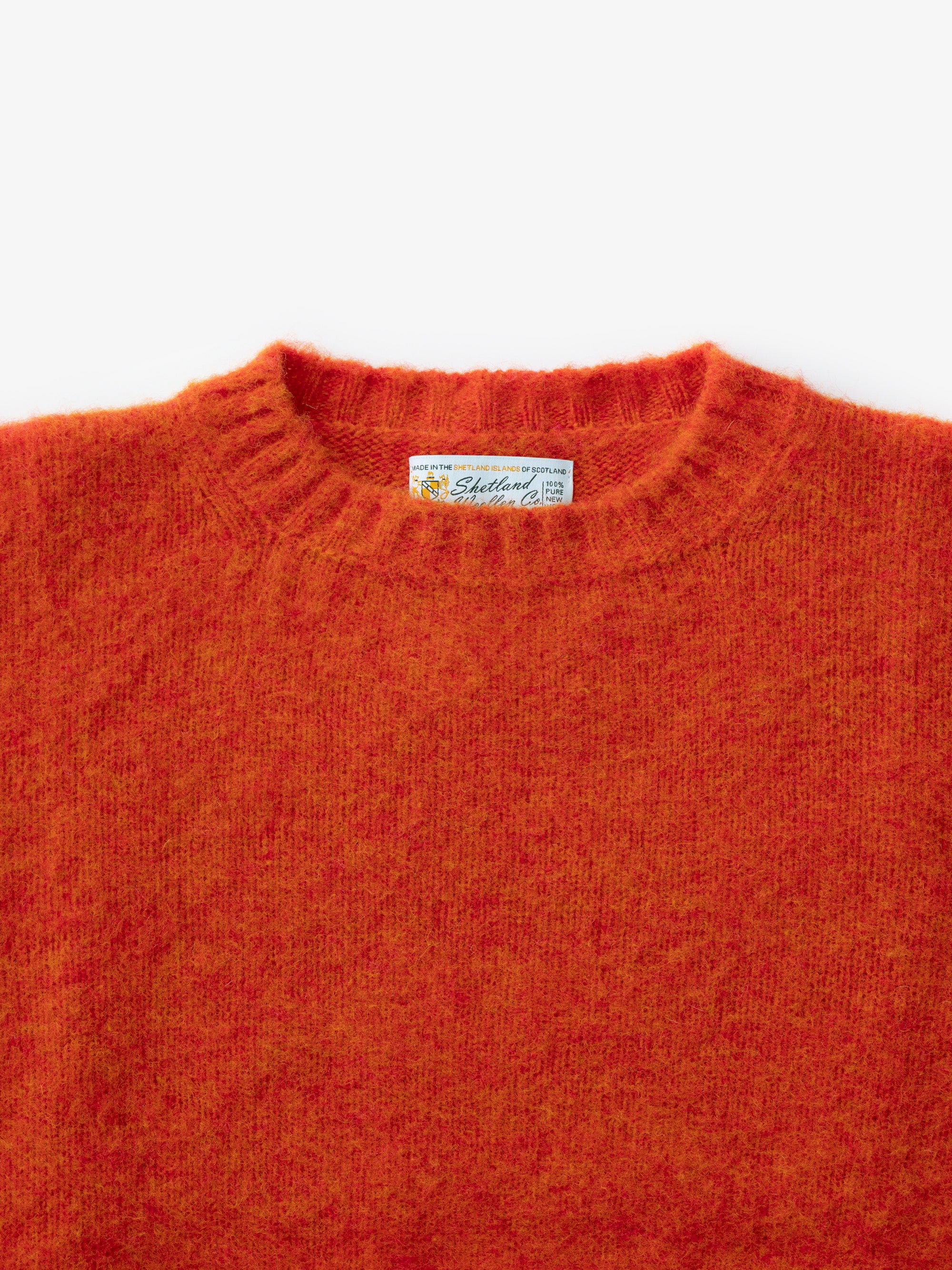 Shetland Woollen Co/クルーネック
