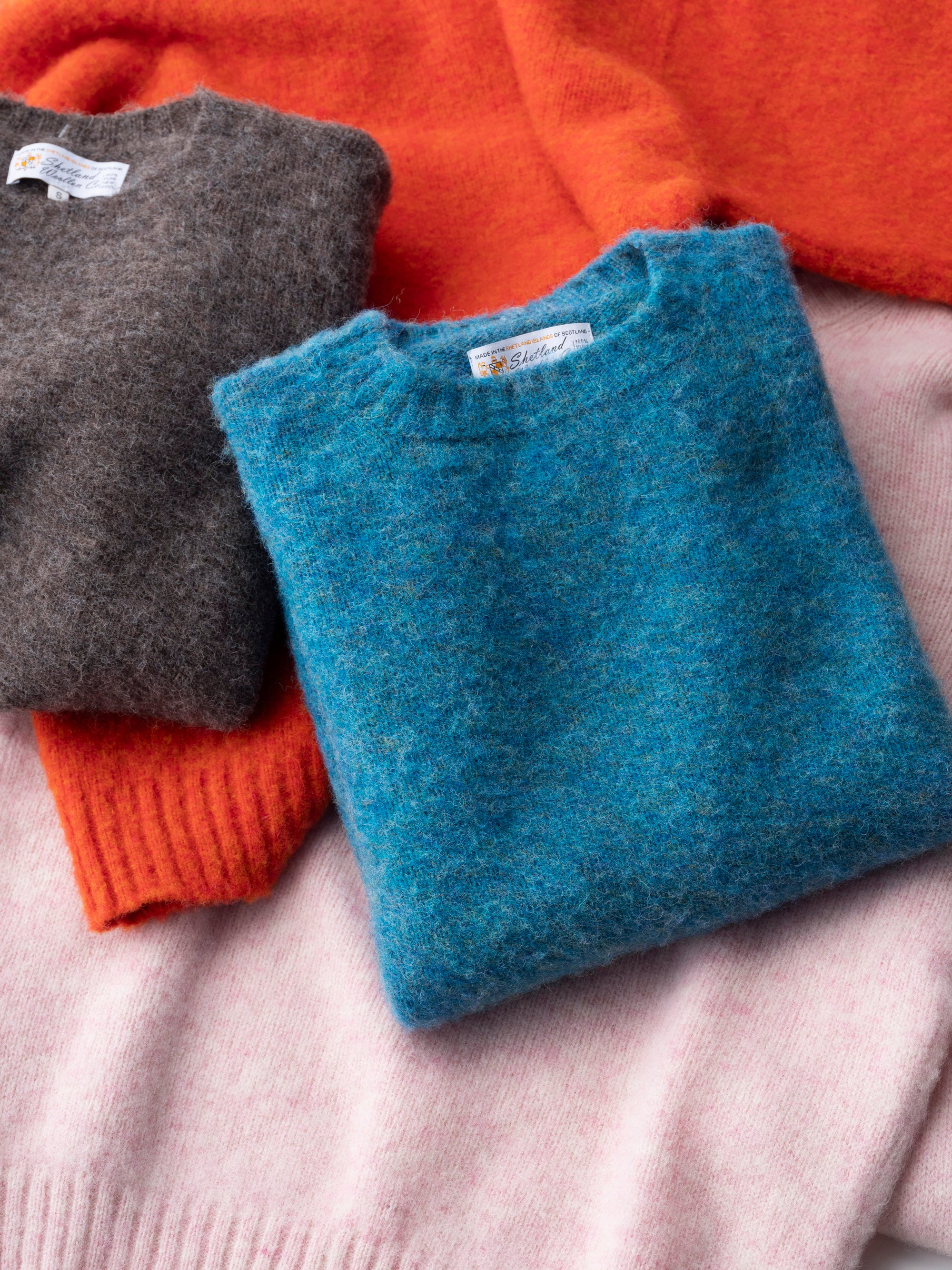 Shetland Woollen Co/クルーネック