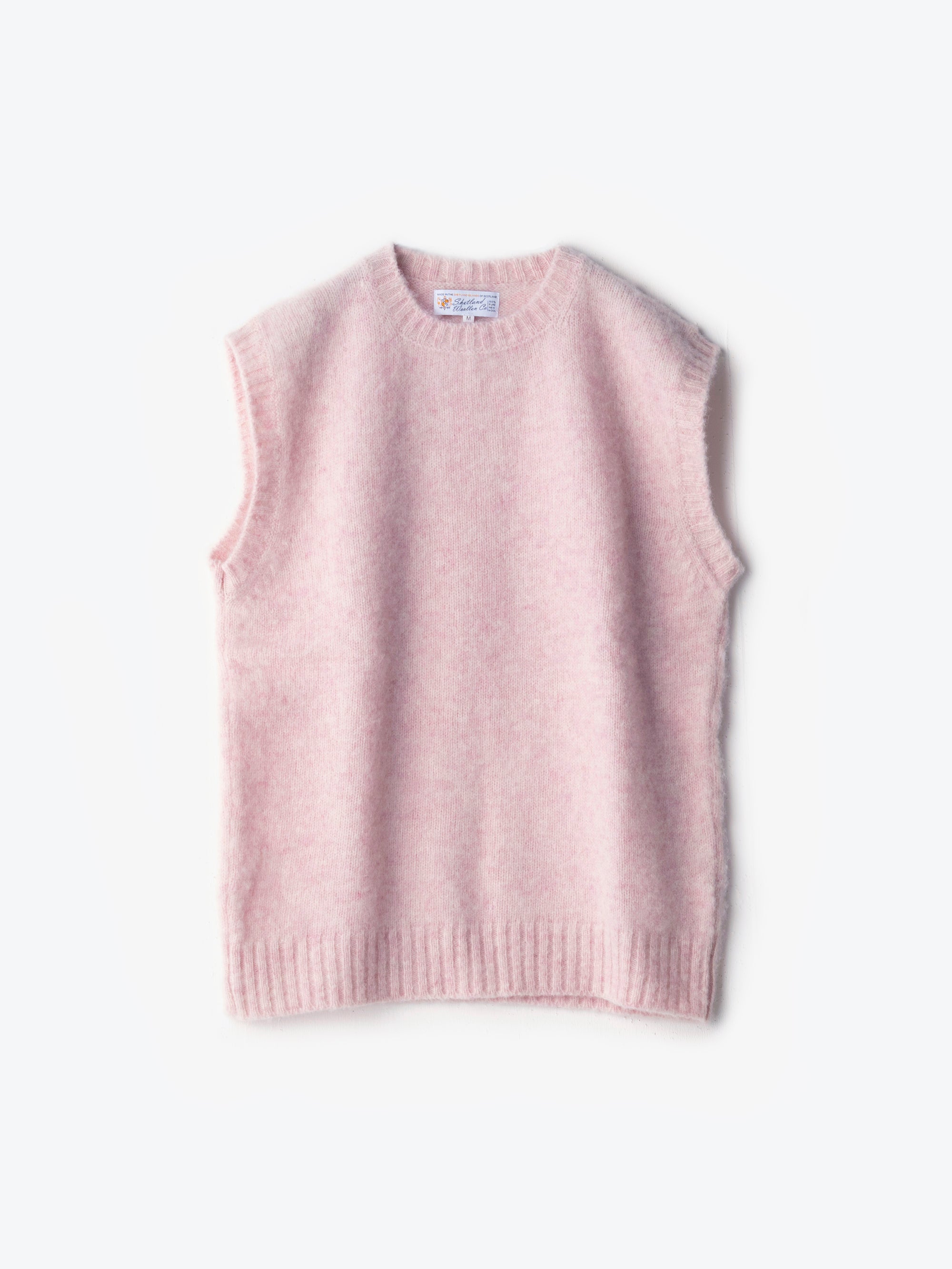 クルーネックベスト｜Shetland Woollen Co シェットランドウーレン