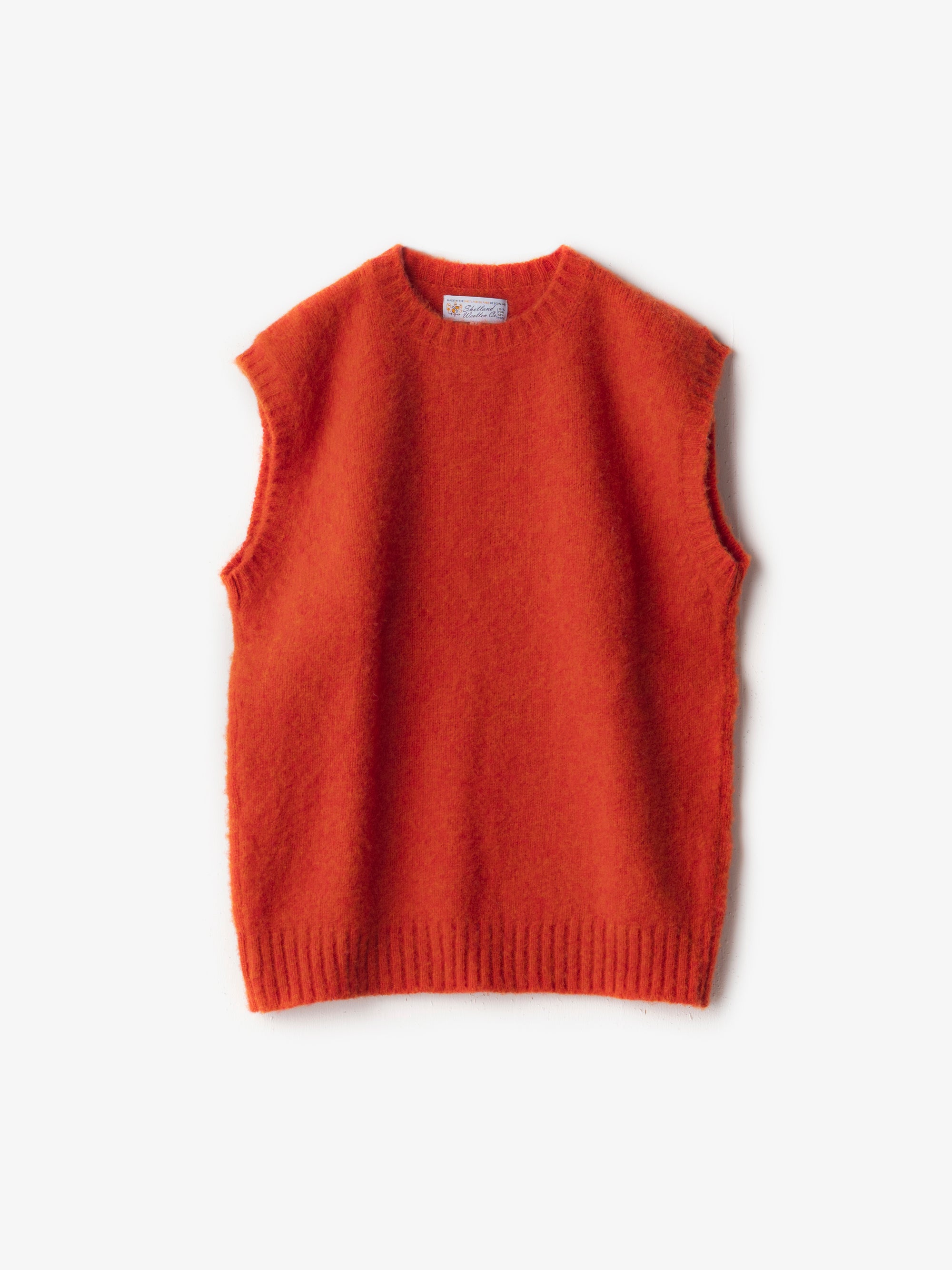 クルーネックベスト｜Shetland Woollen Co シェットランドウーレン