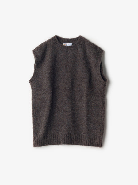 45R シェットランドニット×ナイロンベスト 45Rご奉仕祭。1年越しで気になっていたベストをポチッとしました