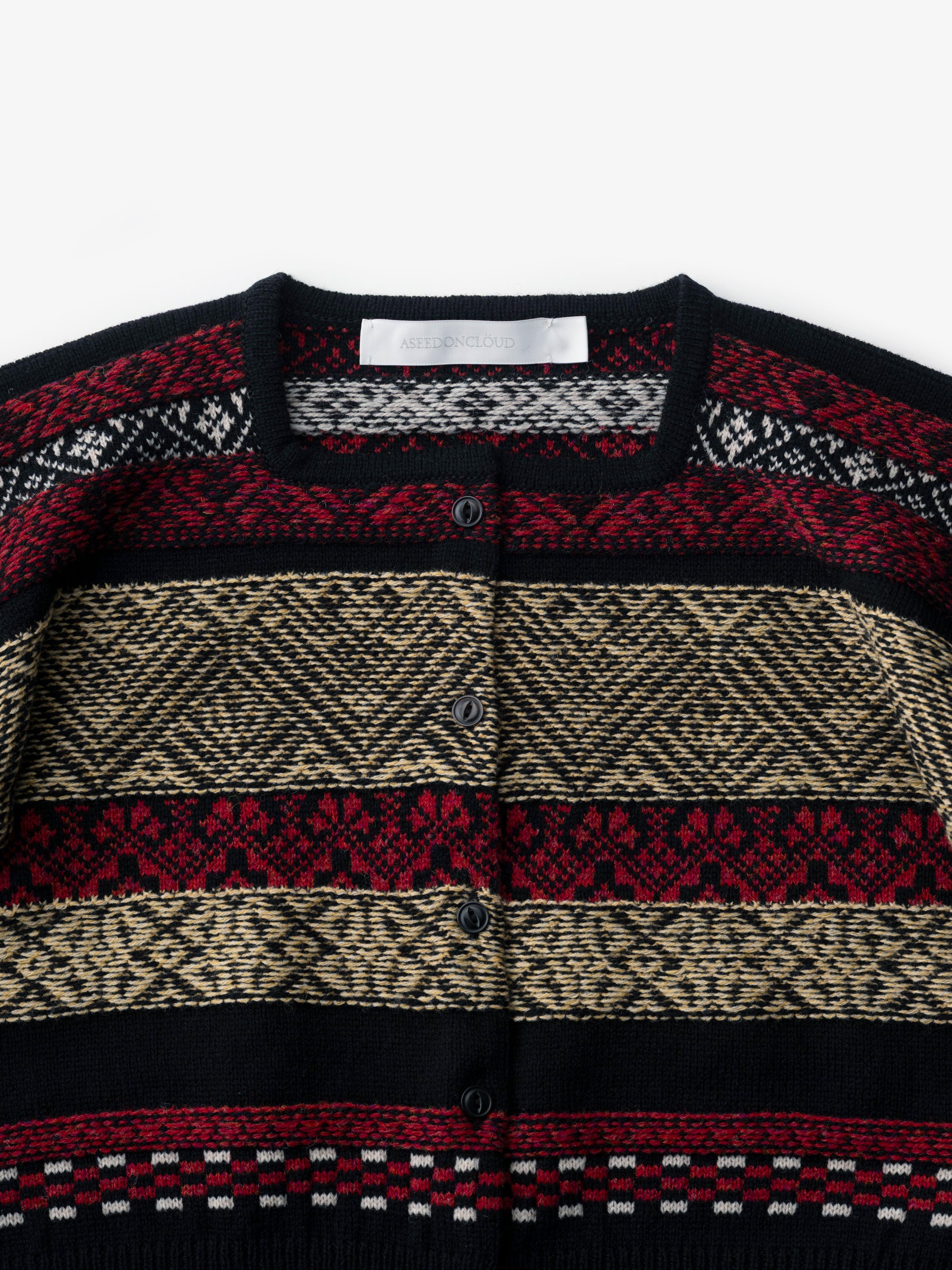 Seiyako jacquard cardigan｜ASEEDONCLOUD