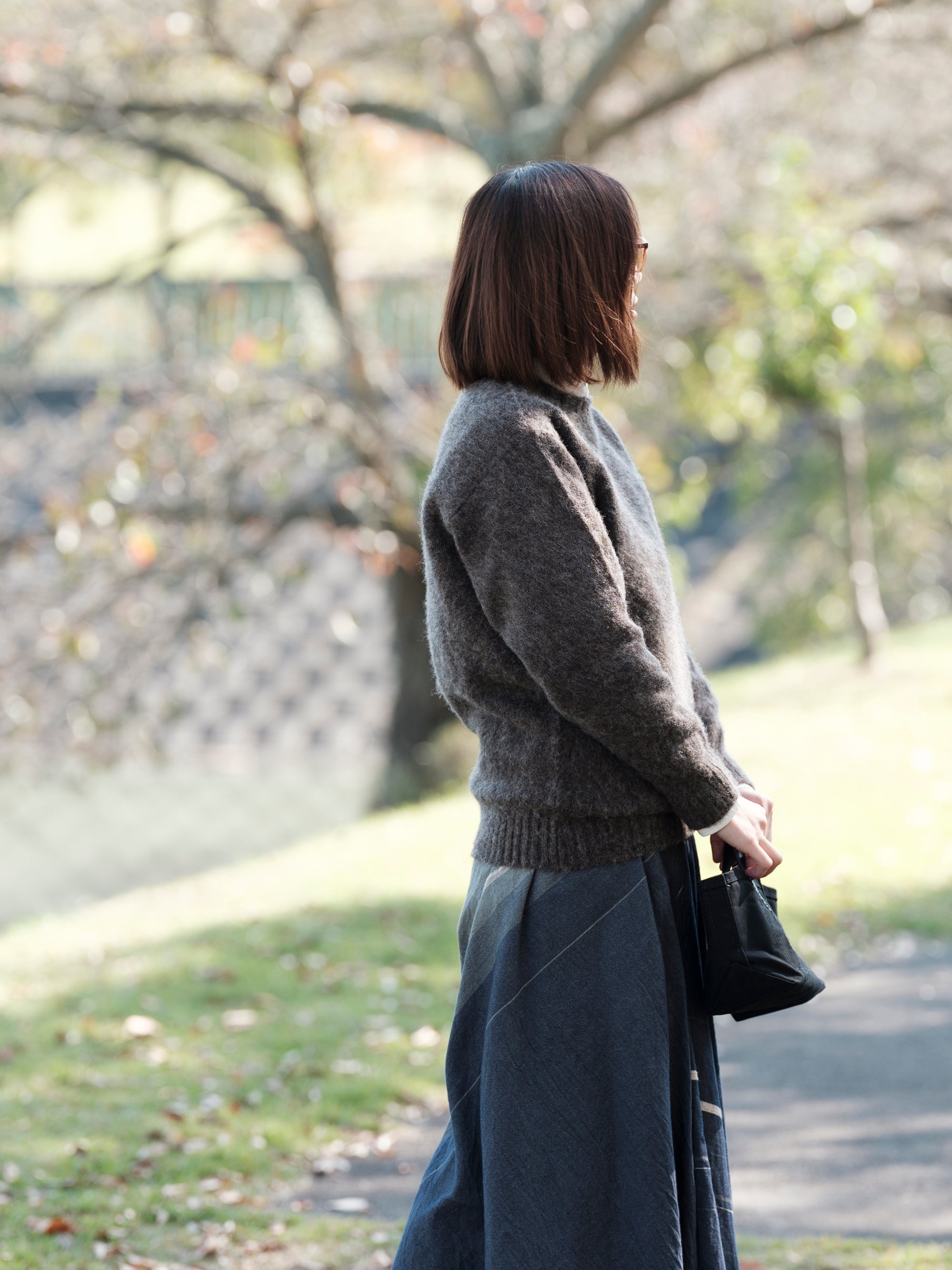 Shetland Woollen Co/クルーネック