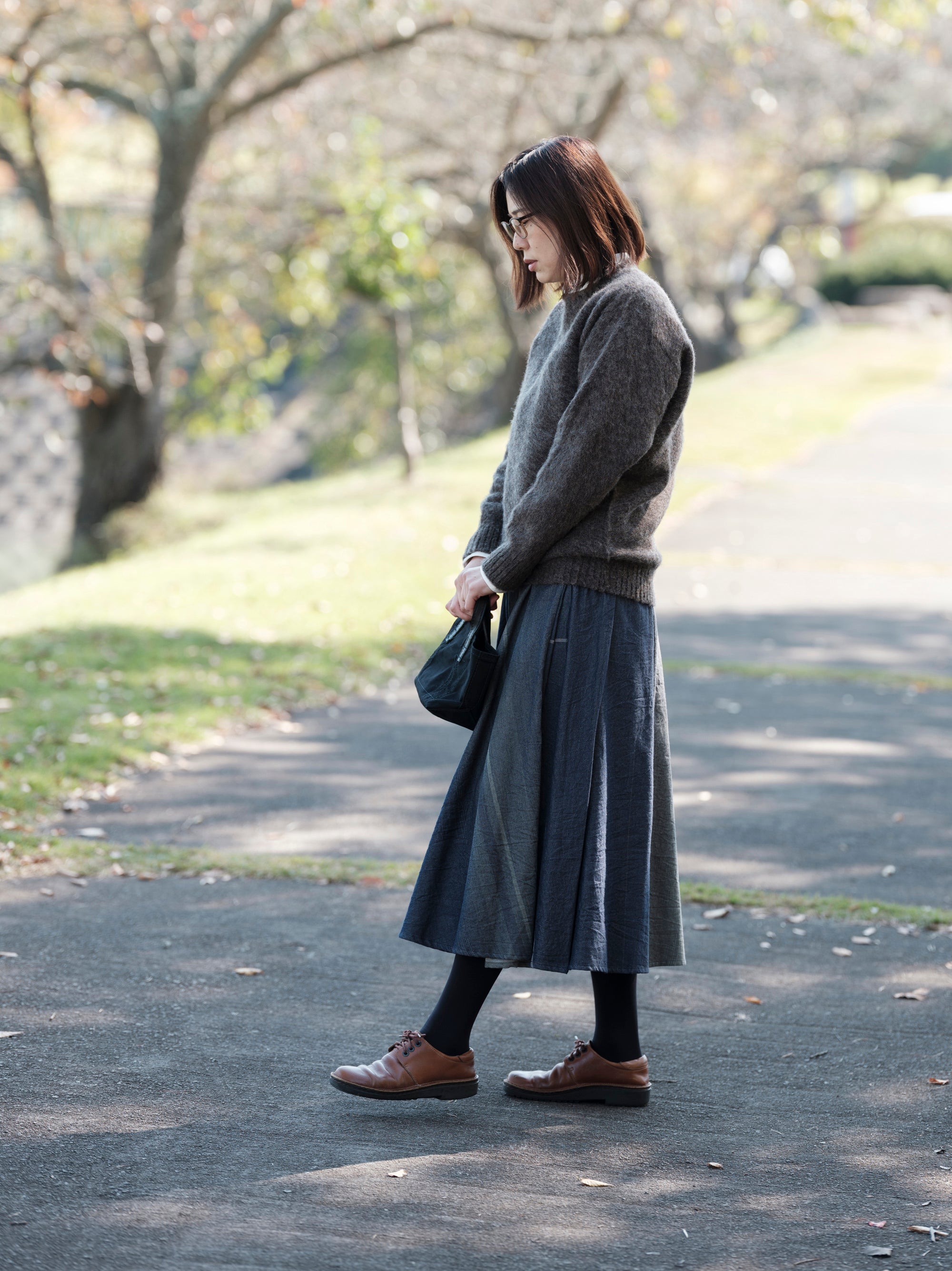 Shetland Woollen Co/クルーネック