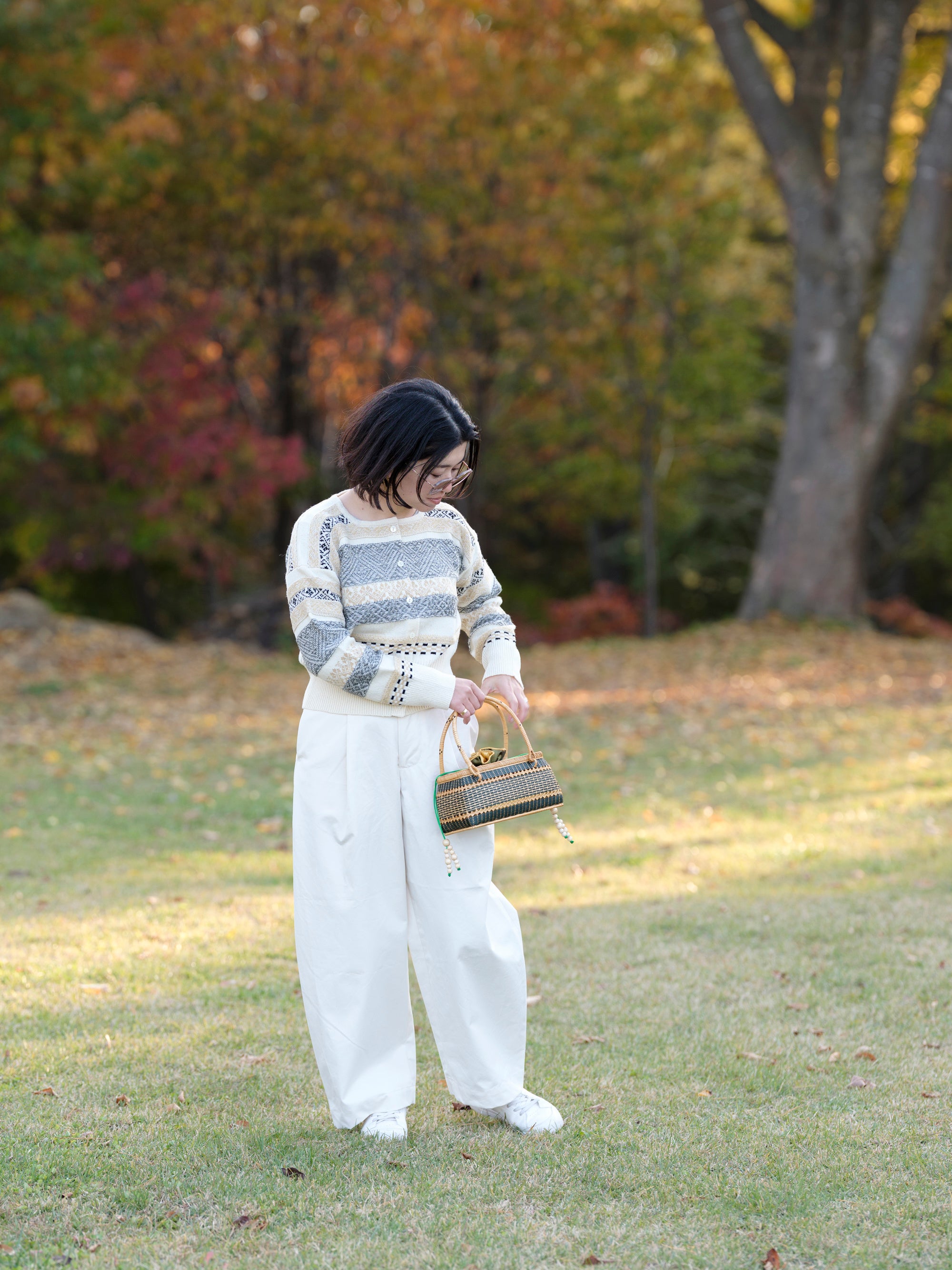 ASEEDONCLOUD/Seiyako jacquard/cardigan