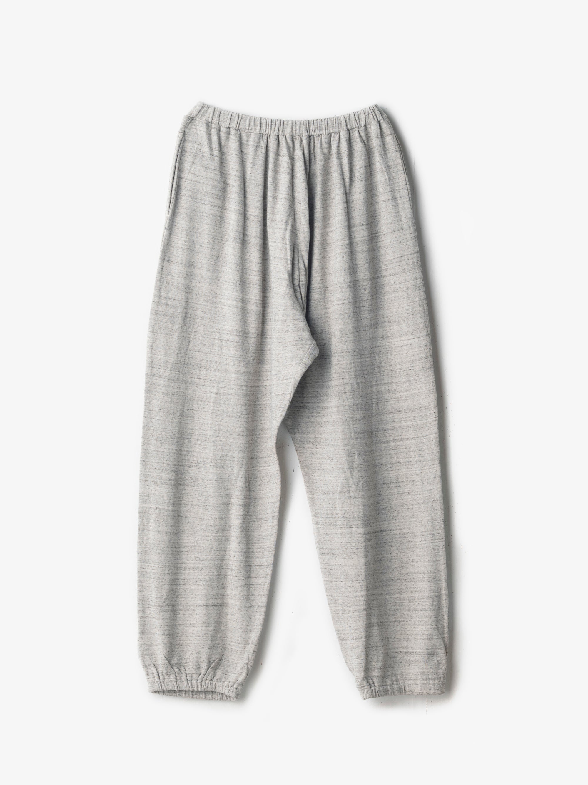 yohaku/緑綿ガーゼ微起毛/ワイドスウェットパンツ