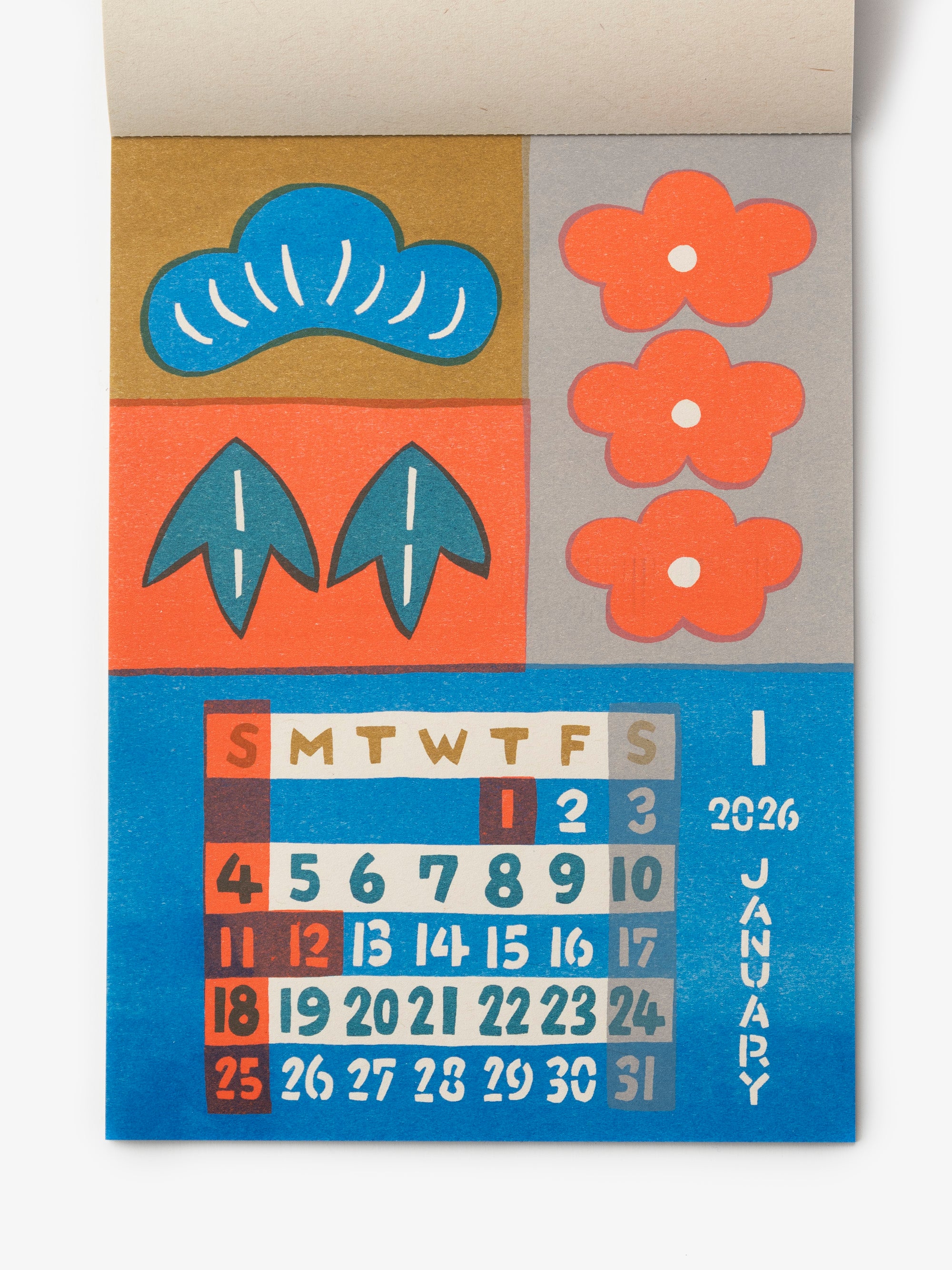 よつめ染布舎/二〇二六よつめ染布舎かれんだ