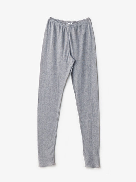 綿カシミヤ接結 レギンス｜yohaku