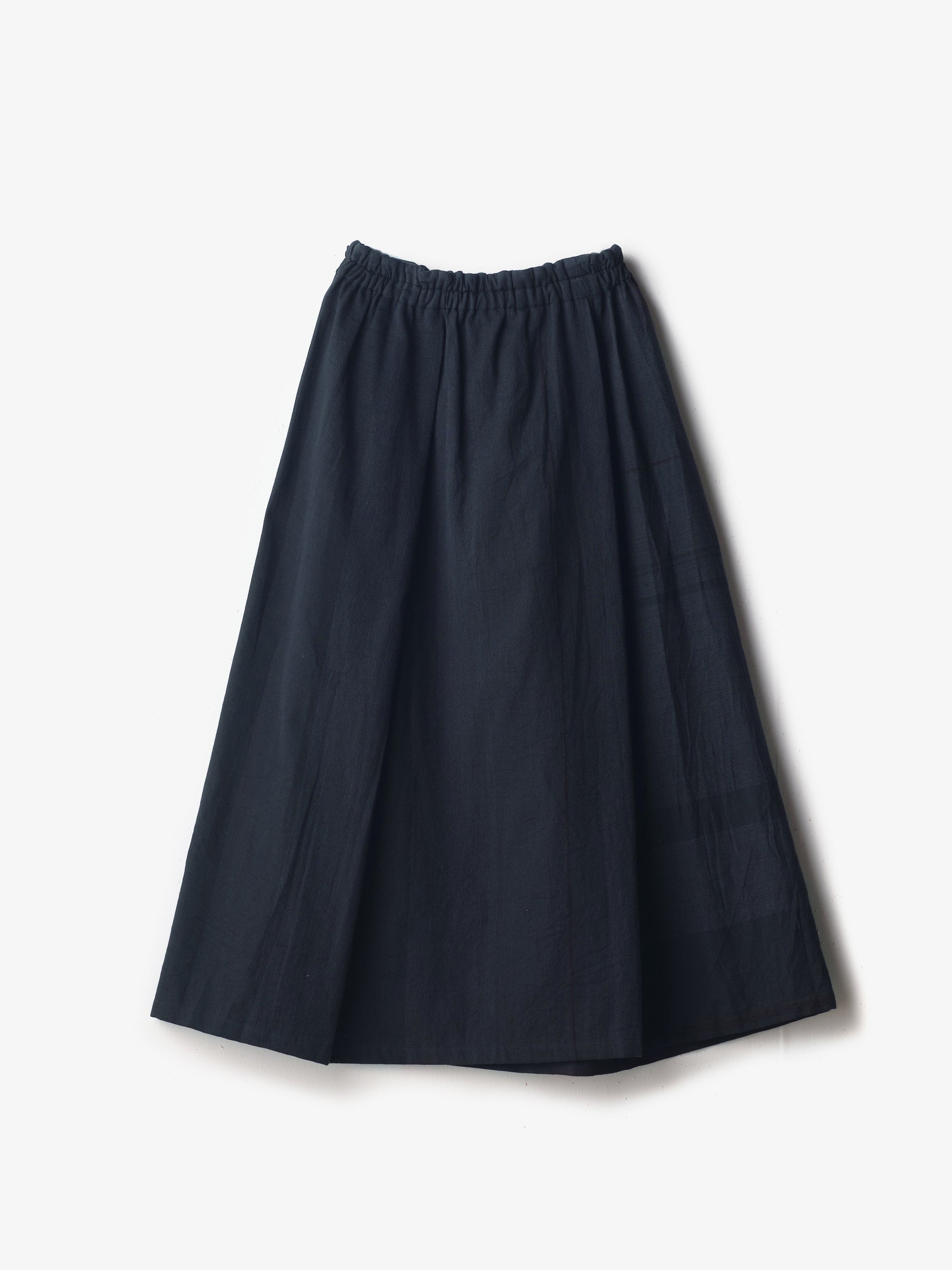tamaki niime/powan skirt long/cotton