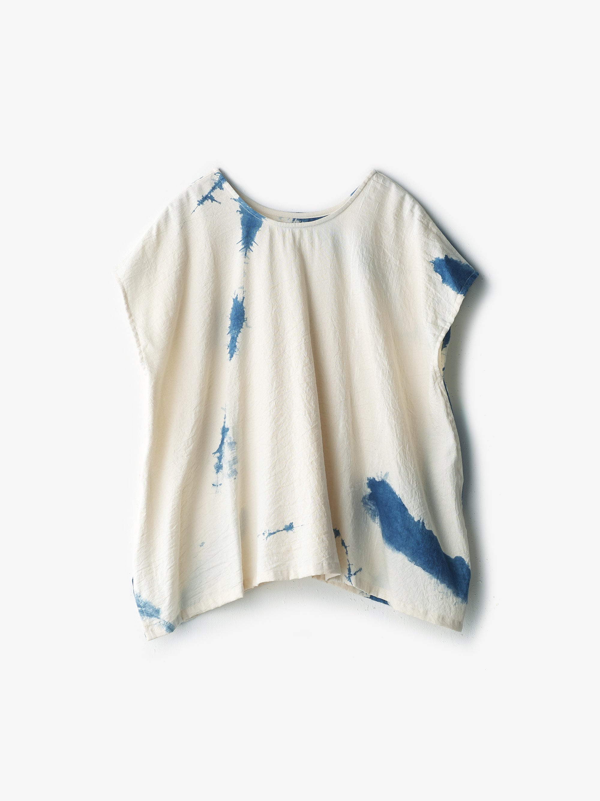 tamaki niime/fuwa-T short/cotton　