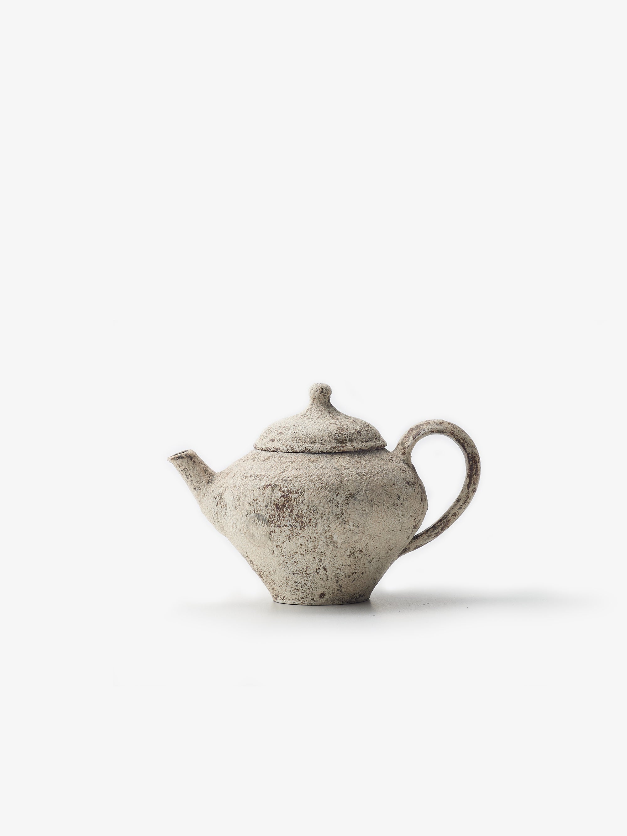 境知子/刷毛目/茶壷