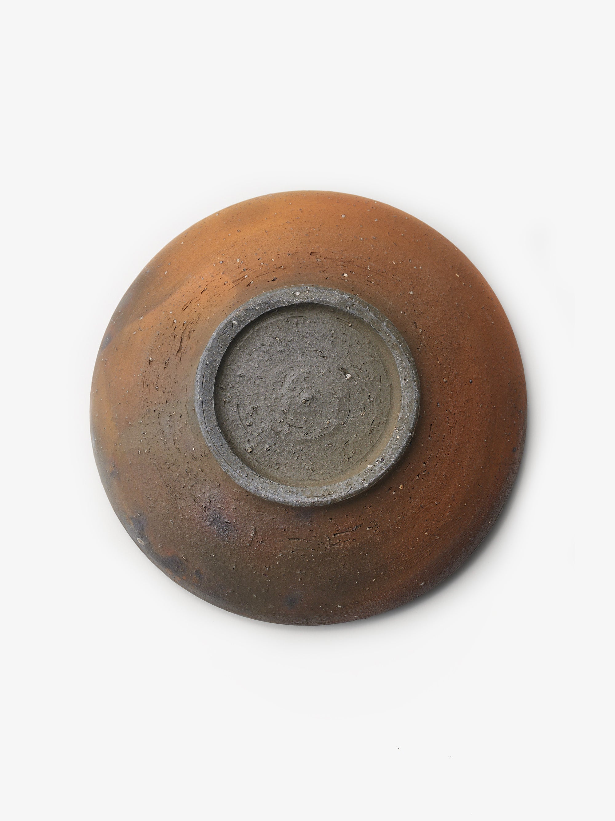 境知子/南蛮焼締/丸鉢/25cm