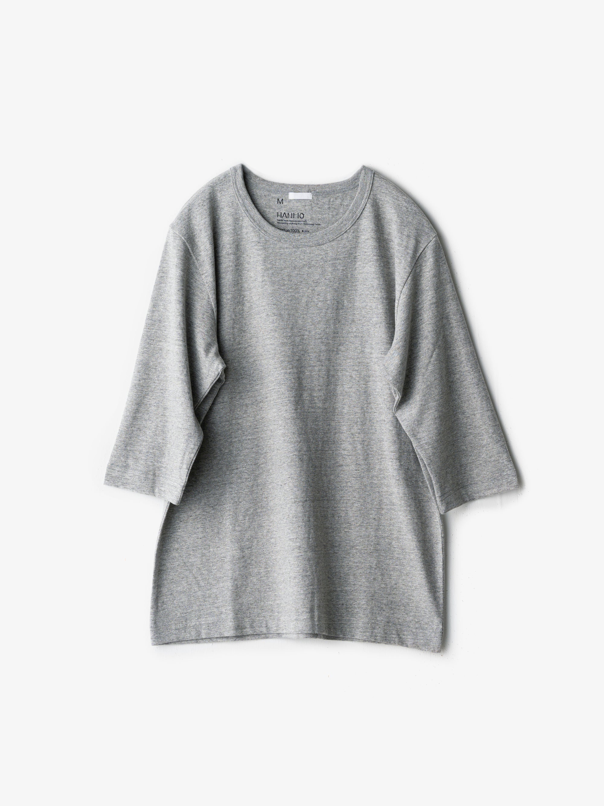 yohaku/HANMO/クオータースリーブTシャツ