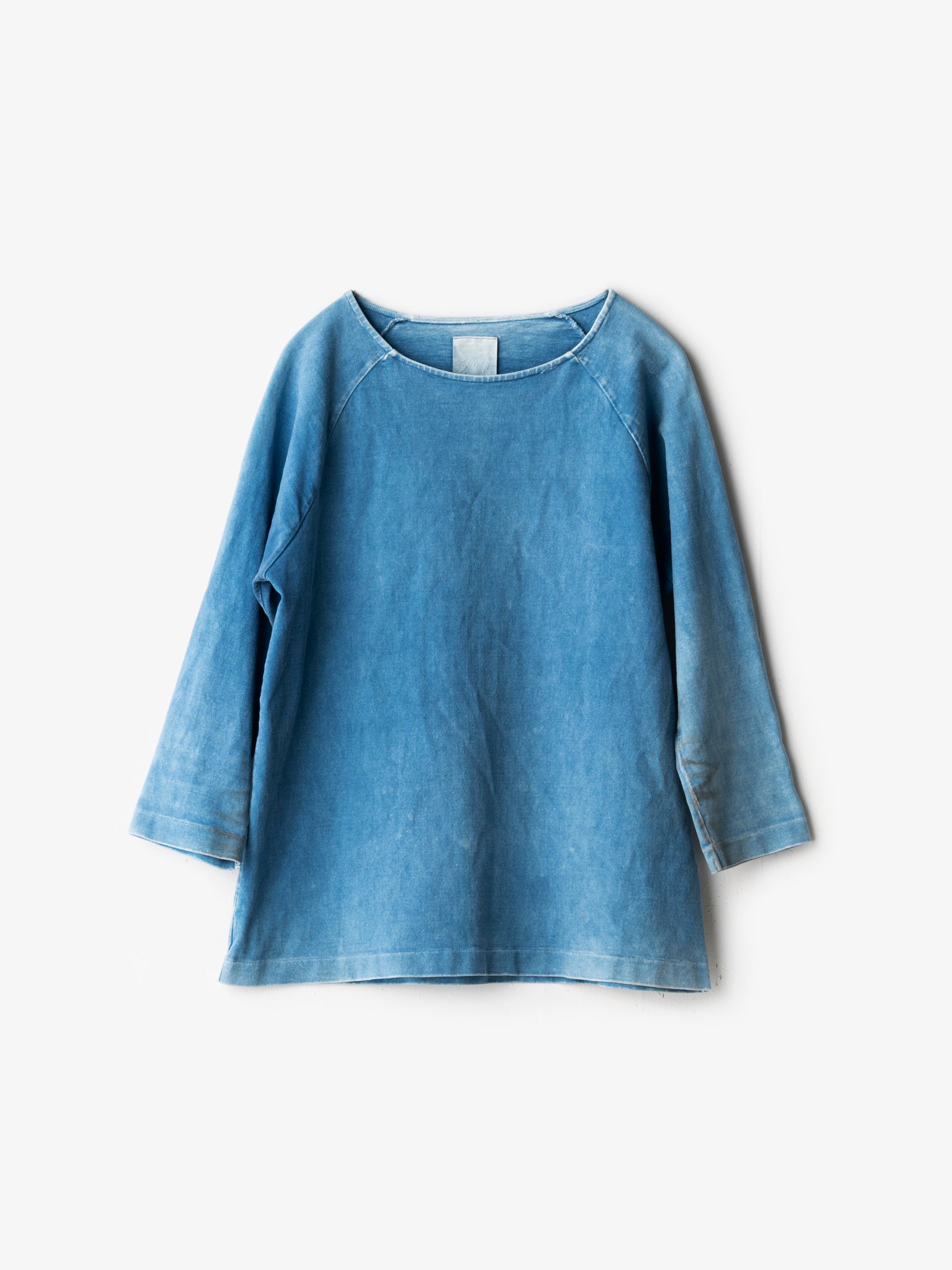 わざわざ/パン屋のTシャツ/草木染め