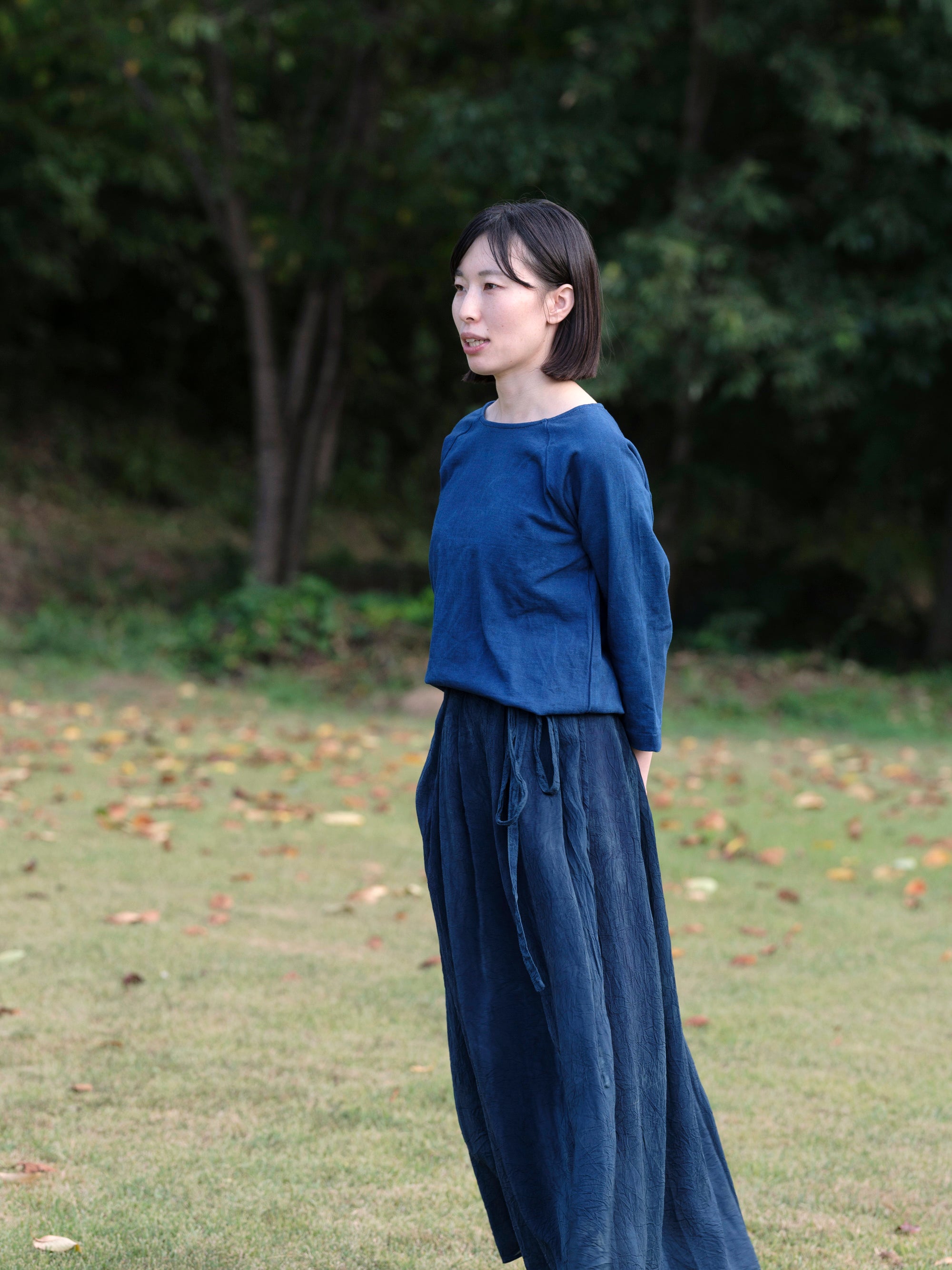 わざわざ パン屋のTシャツ サイズ6 墨黒 パン屋のTシャツ｜わざわざオリジナル