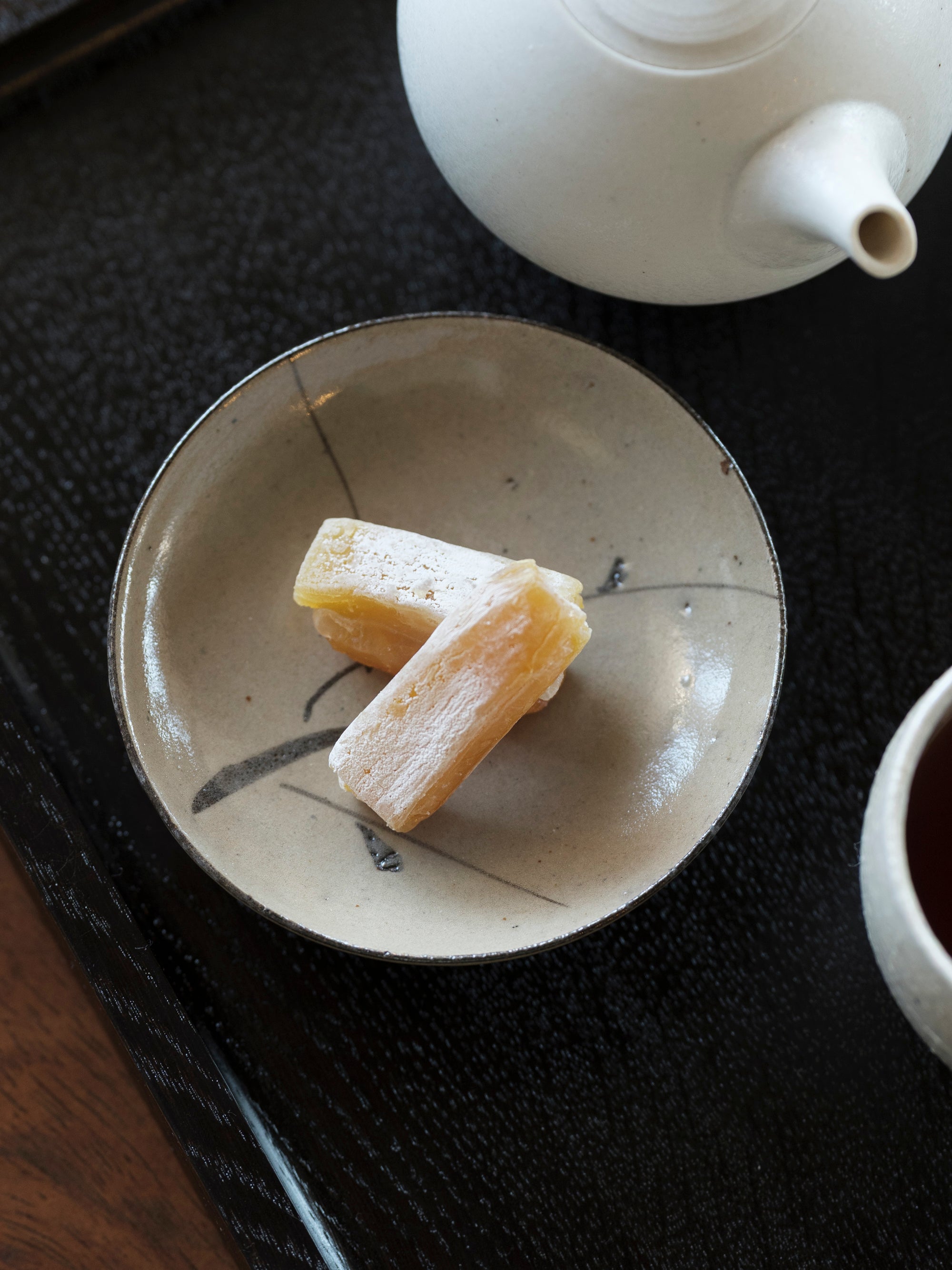 絵唐津小皿｜健太郎窯