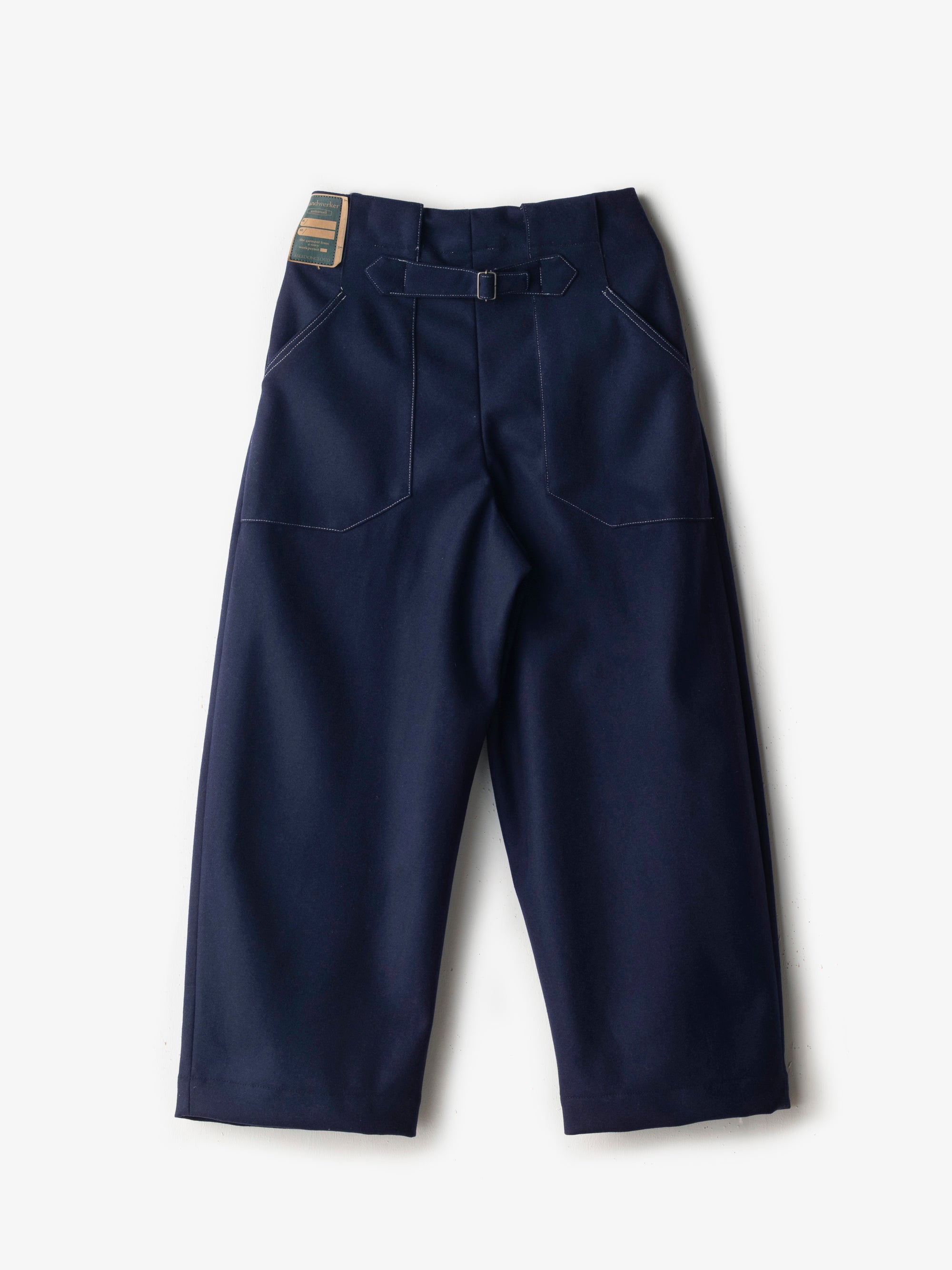 ASEEDONCLOUD/HW wide trousers/Melton denim