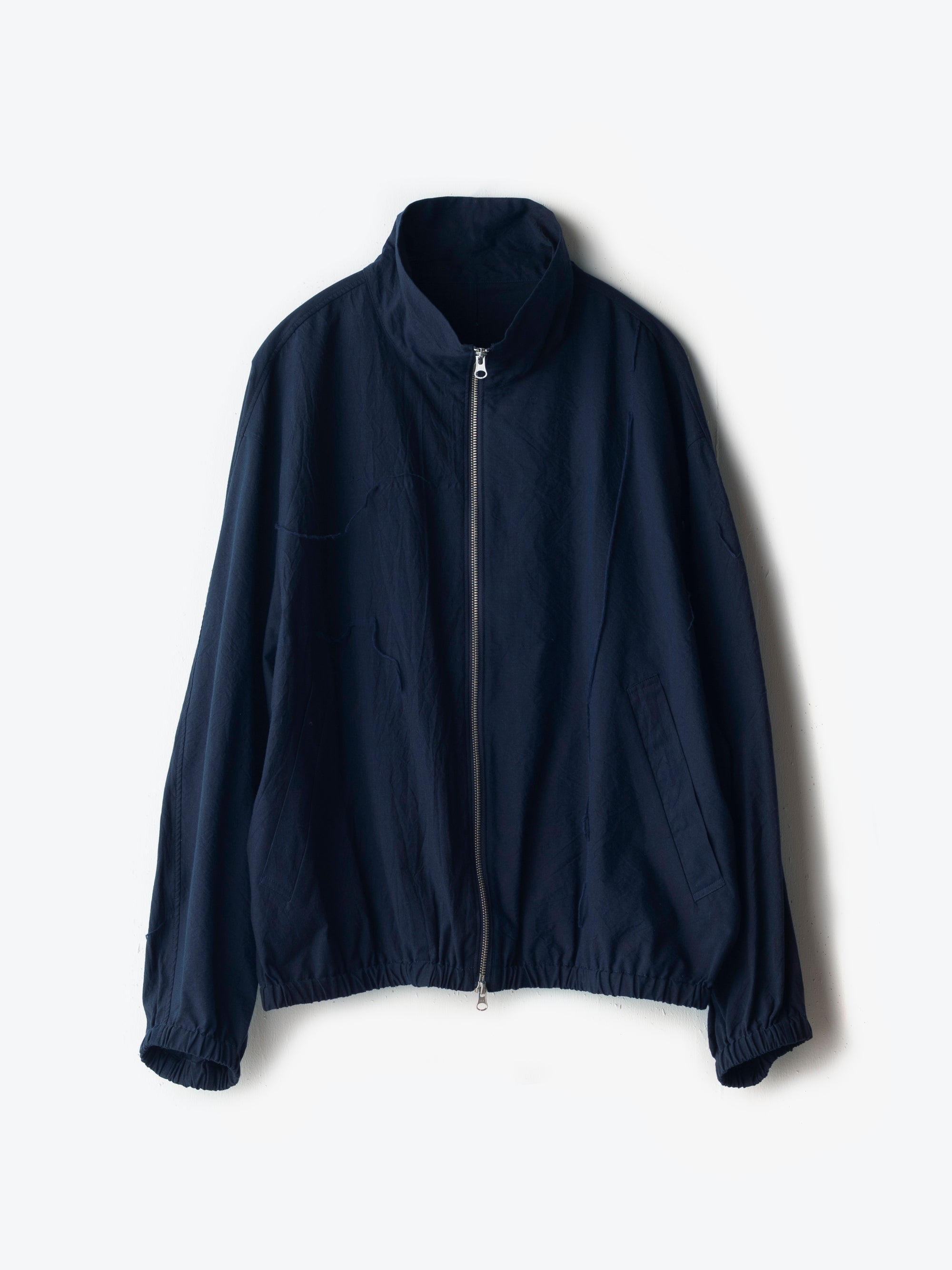 tamaki niime/綿羽二重ブルゾン/cotton