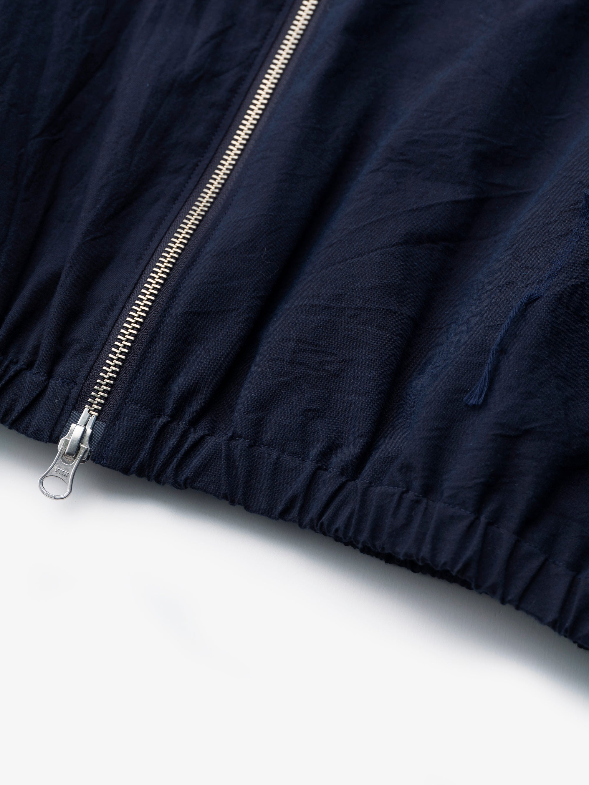 tamaki niime/綿羽二重ブルゾン/cotton